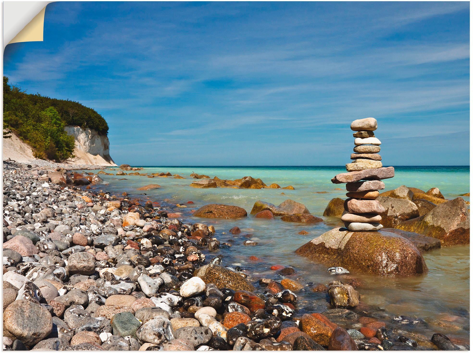 Artland artprint An der Ostseeküste auf Rügen