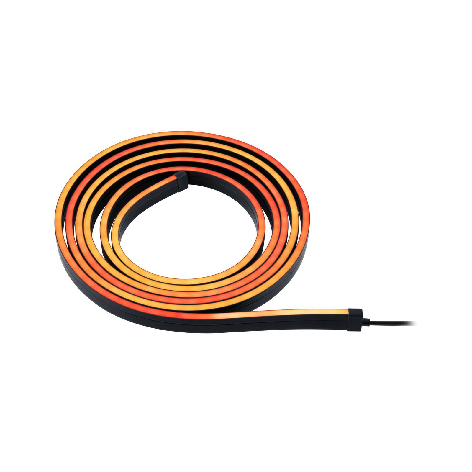 Paulmann Led-lichtslang Entertain LED slang zwart neon RGB+ Kleurwisselaar & kleurregeling & dimmer (1 stuk)
