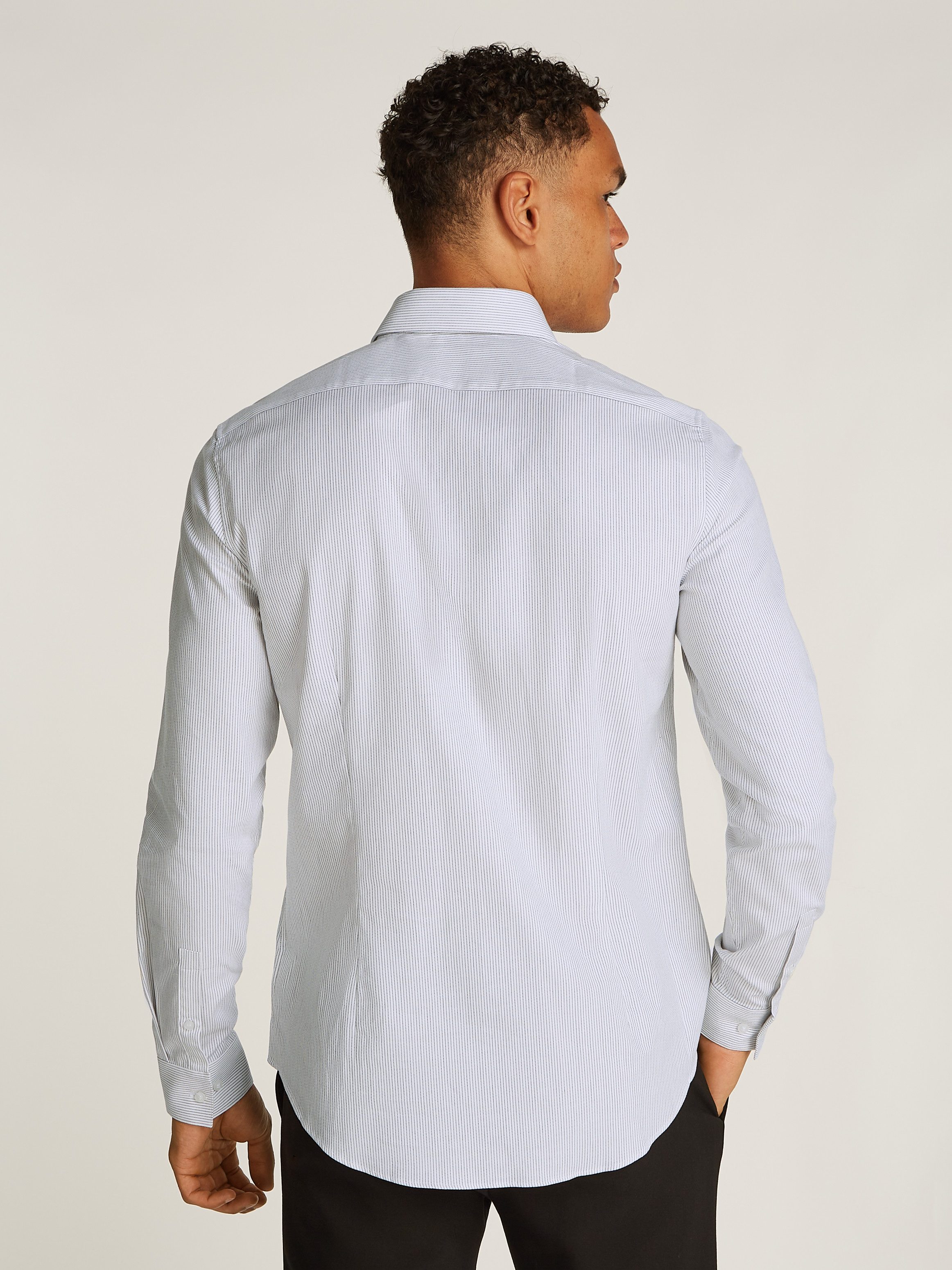 Calvin Klein Businessoverhemd BUSINESS STRIPE SLIM SHIRT