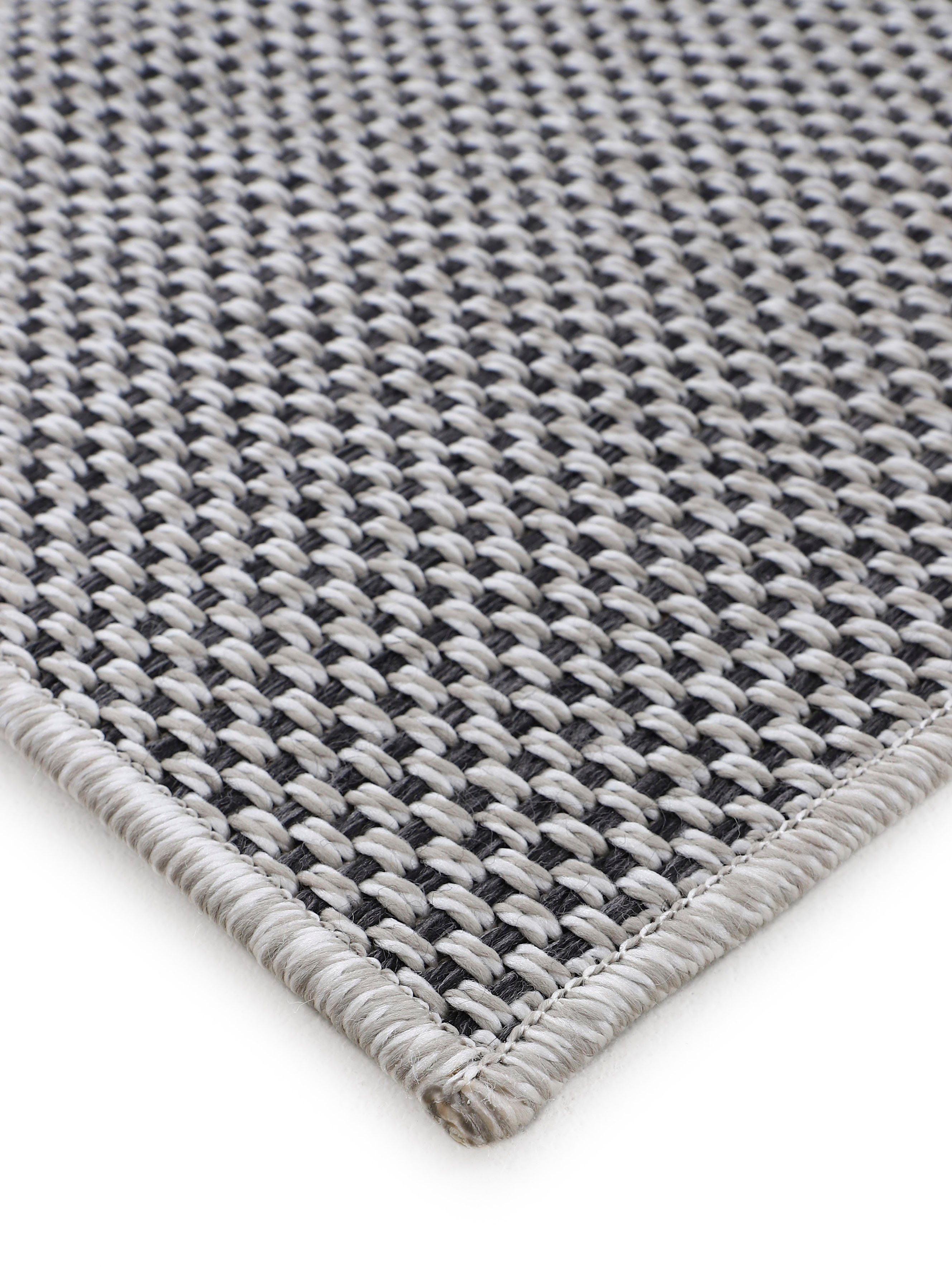 carpetfine Vloerkleed Boho 105 robust vlakweefsel, sisal look, uv-bestendig, buitenruimte