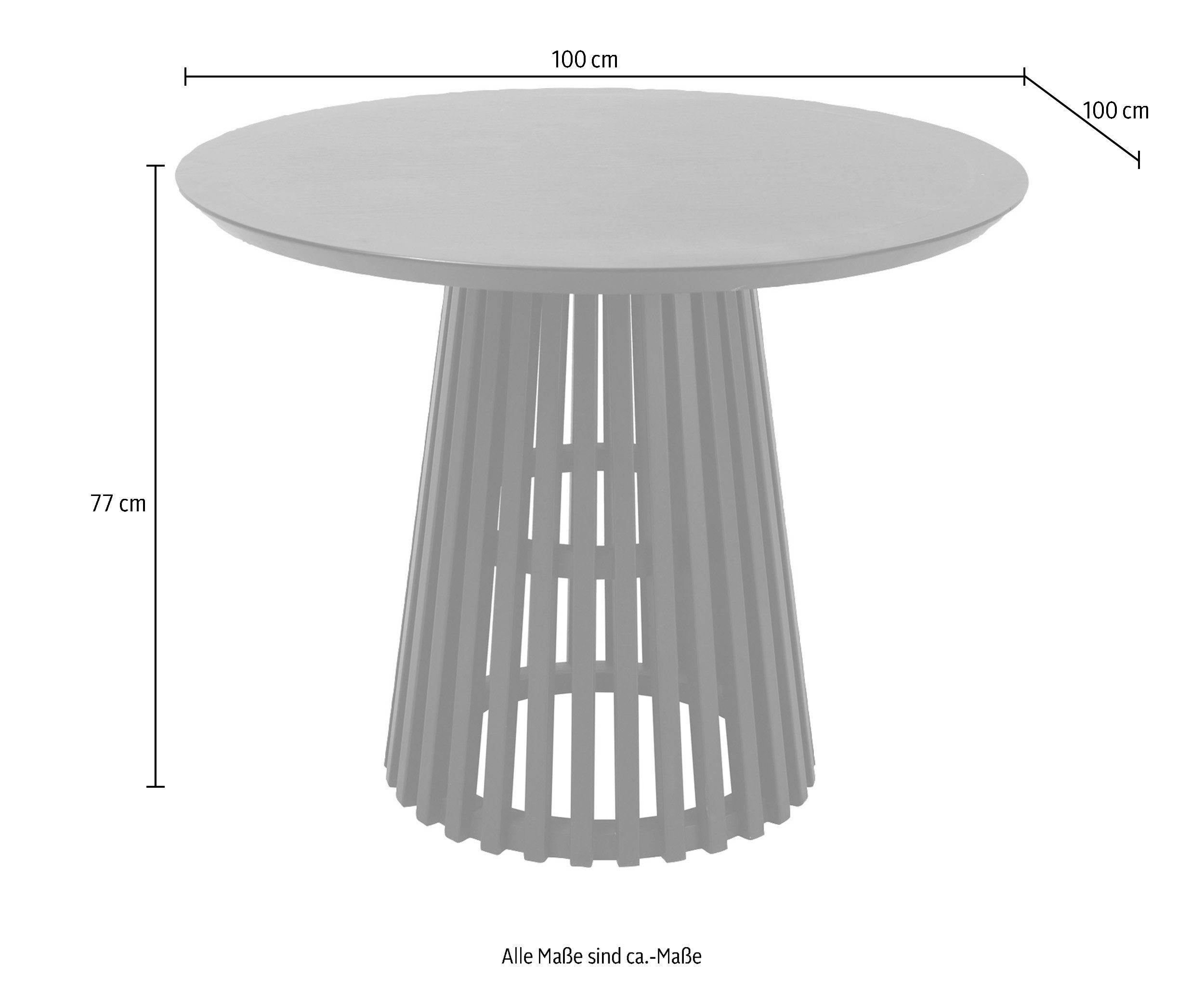 SIT Eettafel Plaat met Zwitserse rand
