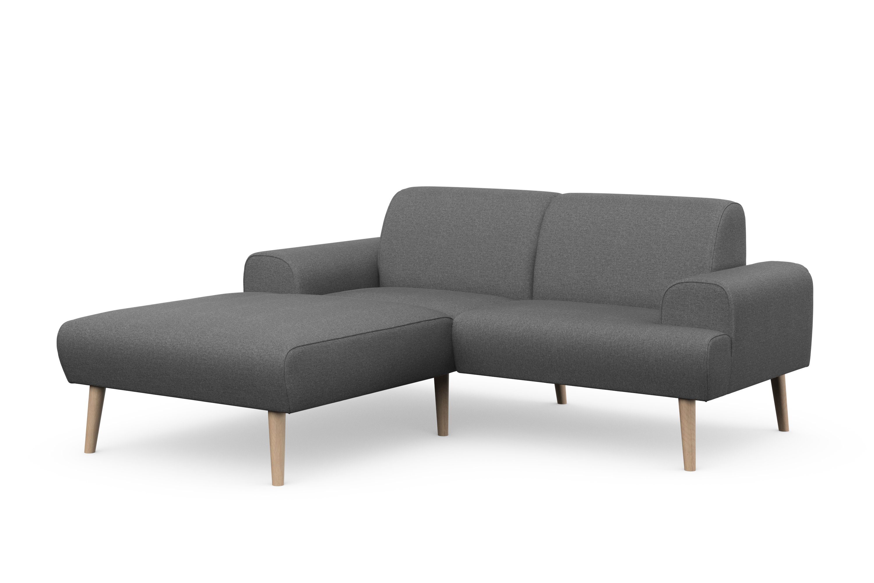 andas Hoekbank Swift L-vorm Binnenveringsinterieur, bxdxh: 192x83x176 cm