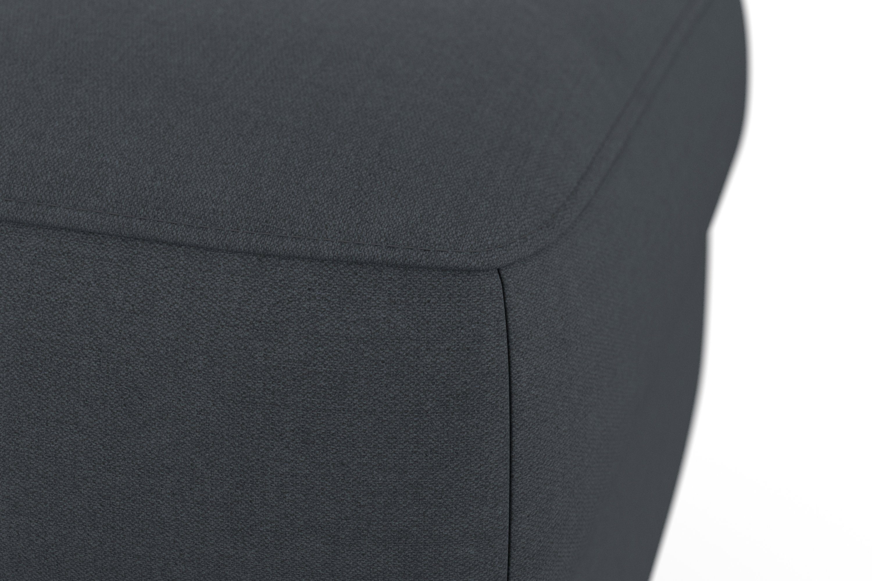 sit&more Hocker met bergruimte Sinatra Zitoppervlak is afneembaar, matzwarte metalen poten