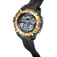 calypso watches chronograaf digital for man, k5819-3 zwart