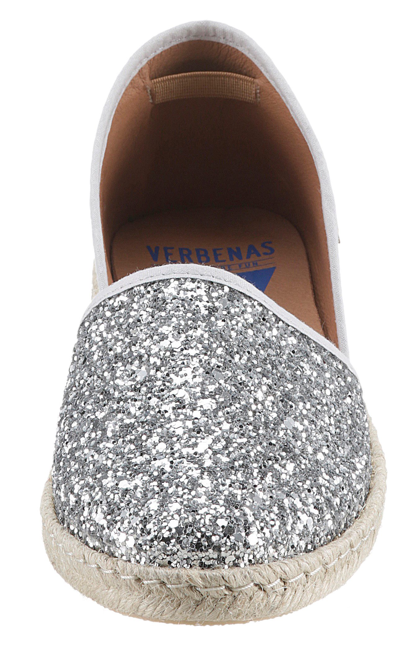 VERBENAS Espadrilles CARMEN GLITTER , slipper, zomerschoen, strandschoen met glitter