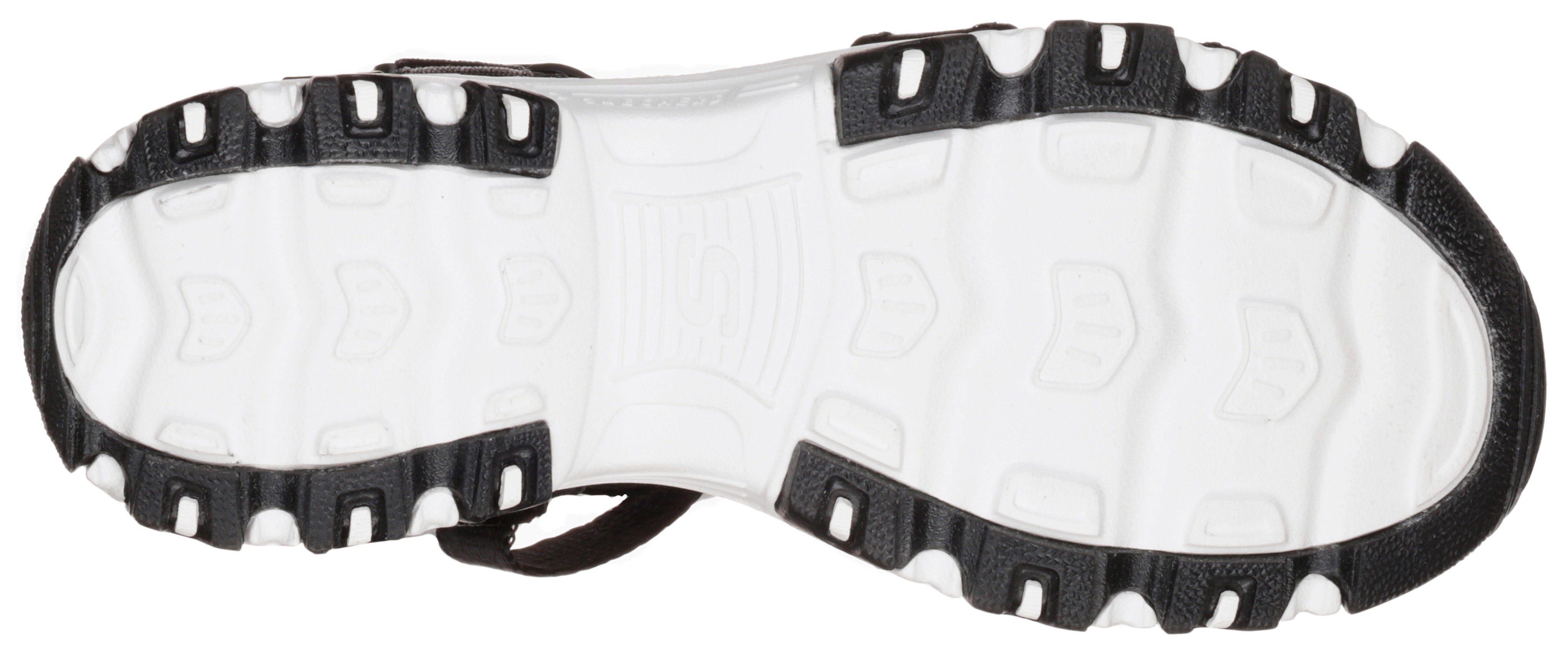 Skechers Sandalen D'LITES-FRESH CATCH , zomerschoen, sandaal, klittenbandschoen, met yoga foam