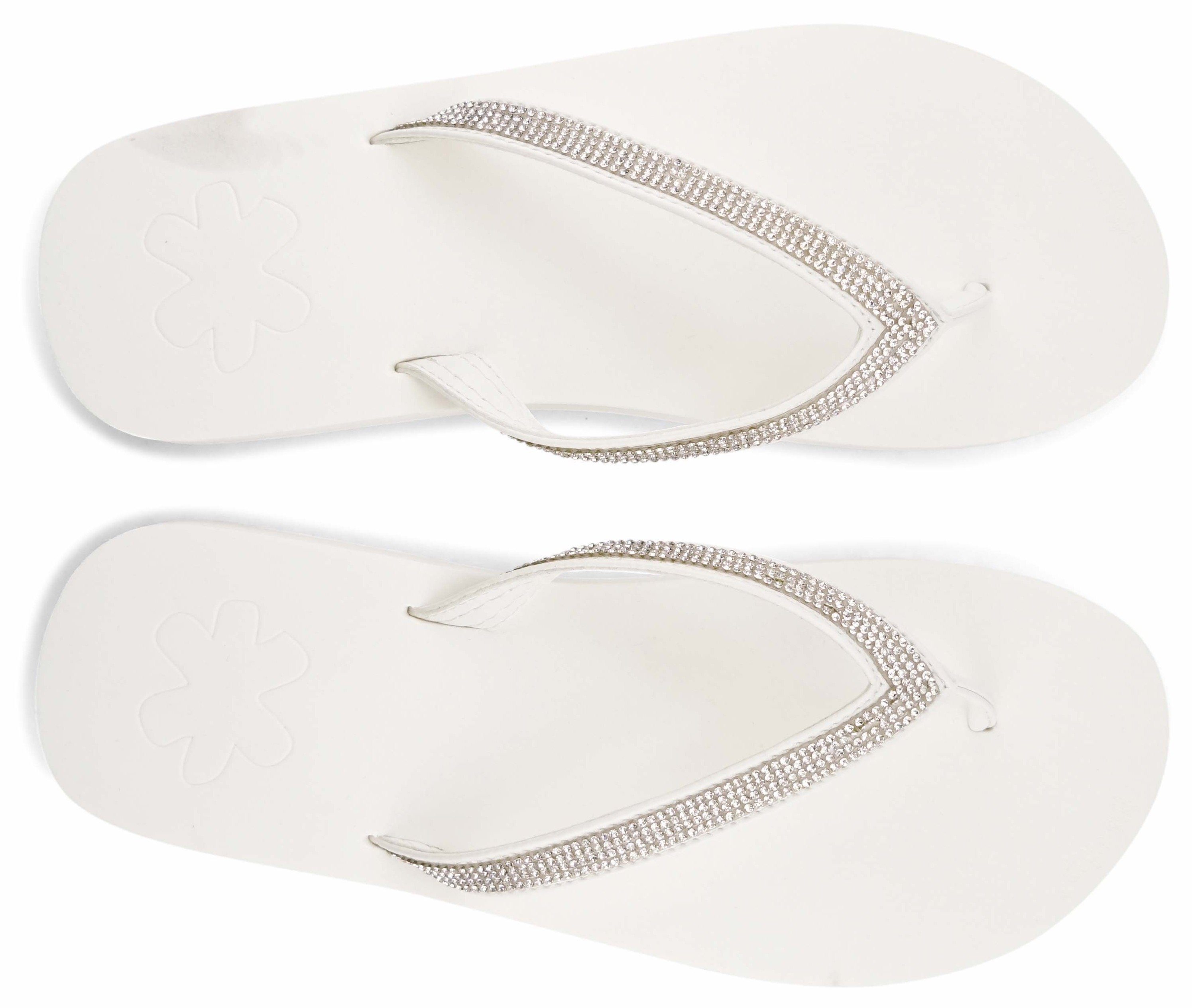 Flip Flop Teenslippers Flip* zomerschoen, slippers, poolslides met glinsterende bandjes