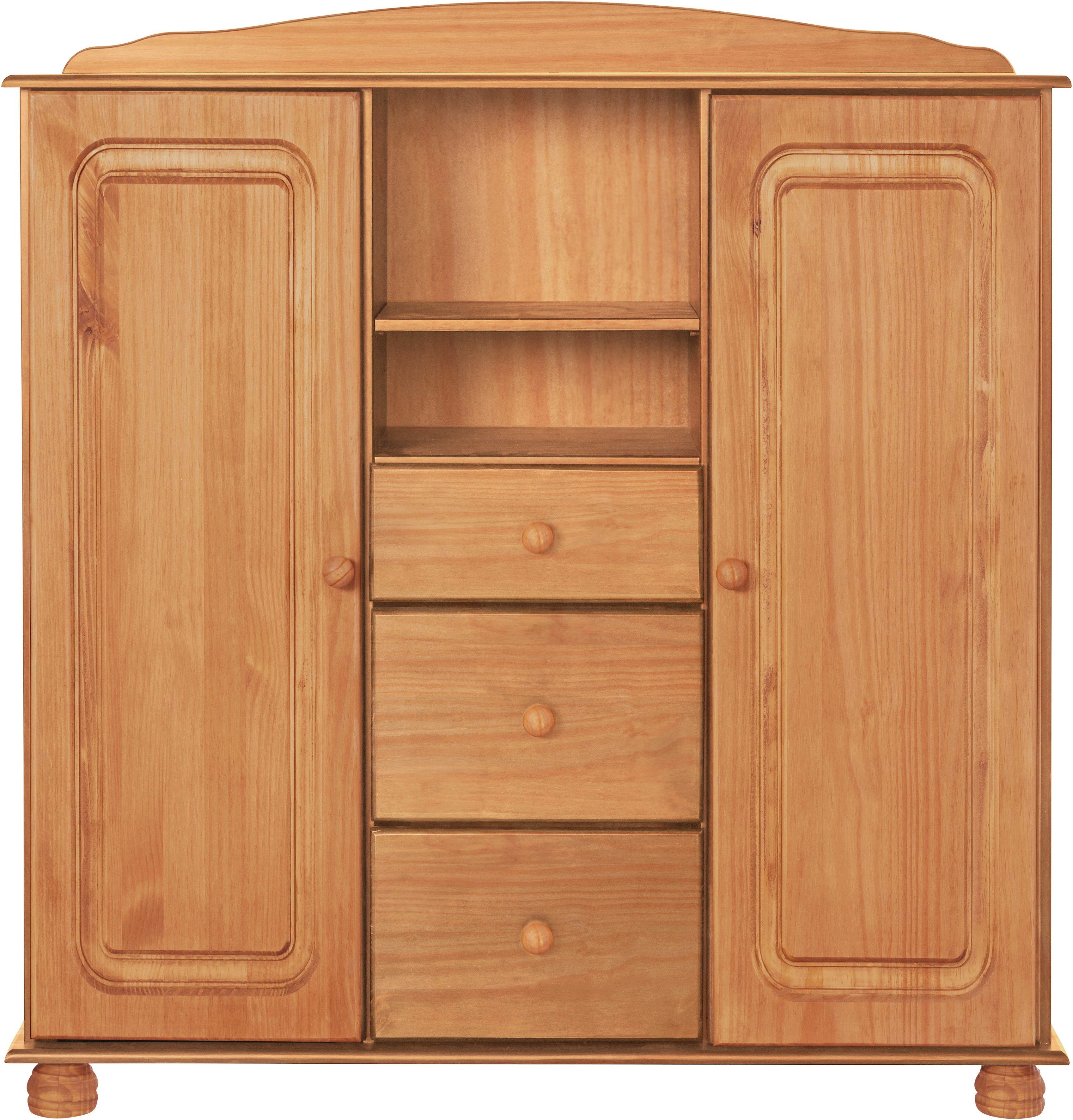Home affaire Highboard Mette Opbergkast met 3 lades en verstelbare planken