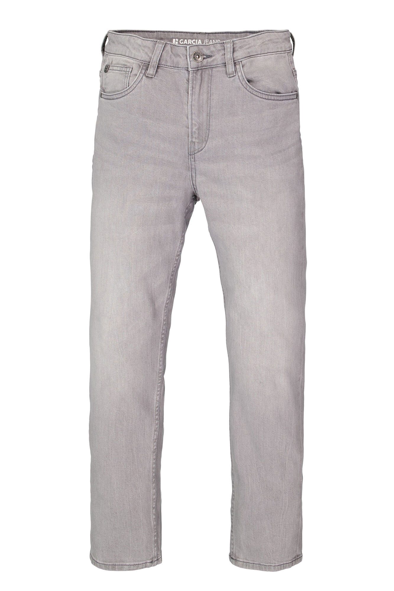 Garcia Dad-jeans Dalino voor jongens, met verwoeste effecten