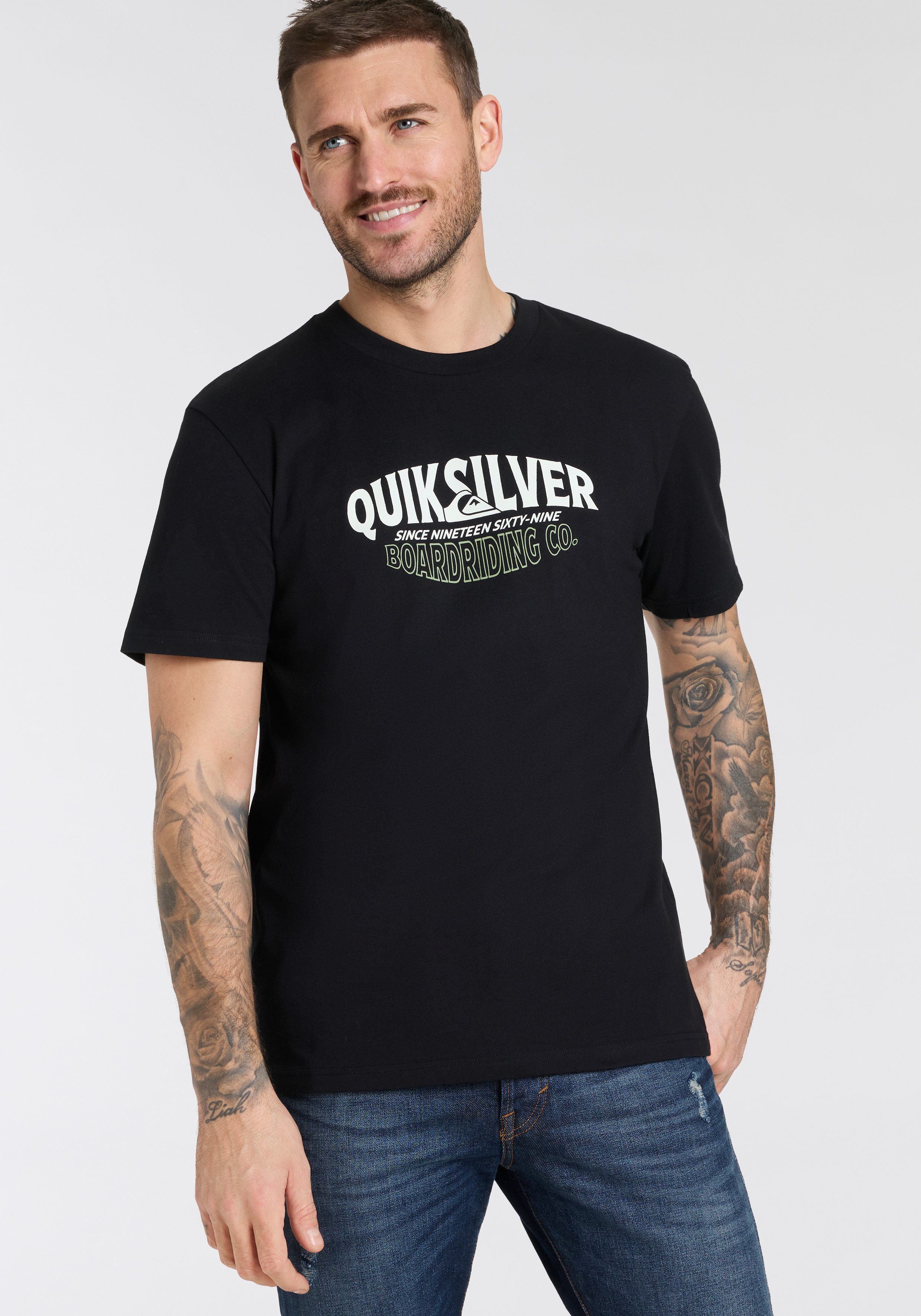 Quiksilver T-shirt RUGGED SHORT SLEEVE TEE PACK YM (2-delig, Set van 2)