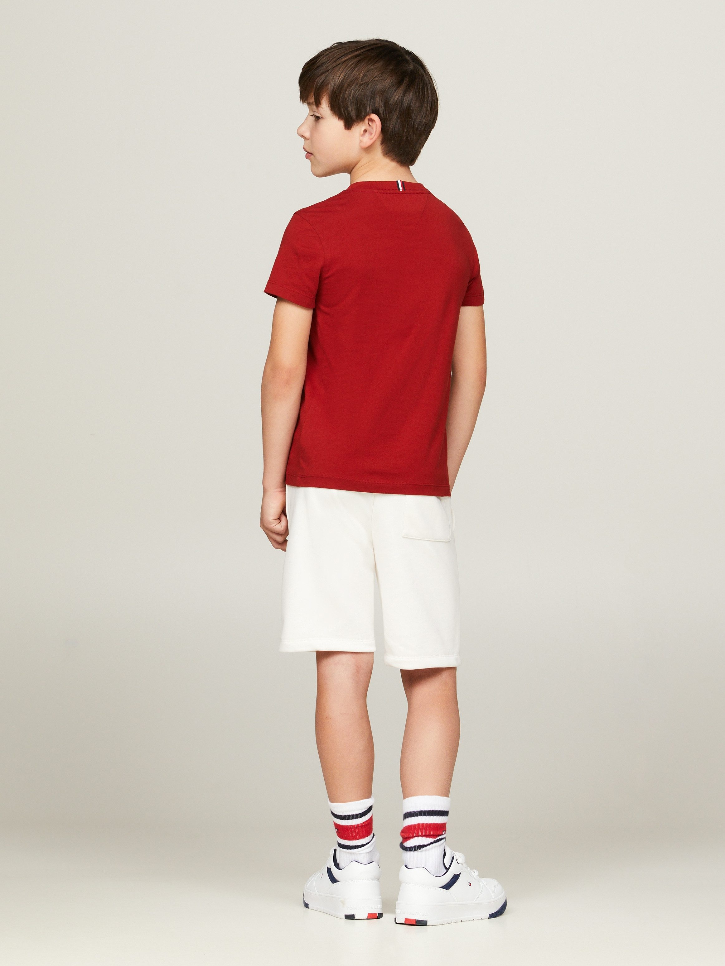 Tommy Hilfiger Shirt met korte mouwen ESSENTIAL COTTON TEE S S Kinderen tot 16 jaar met logostiksel