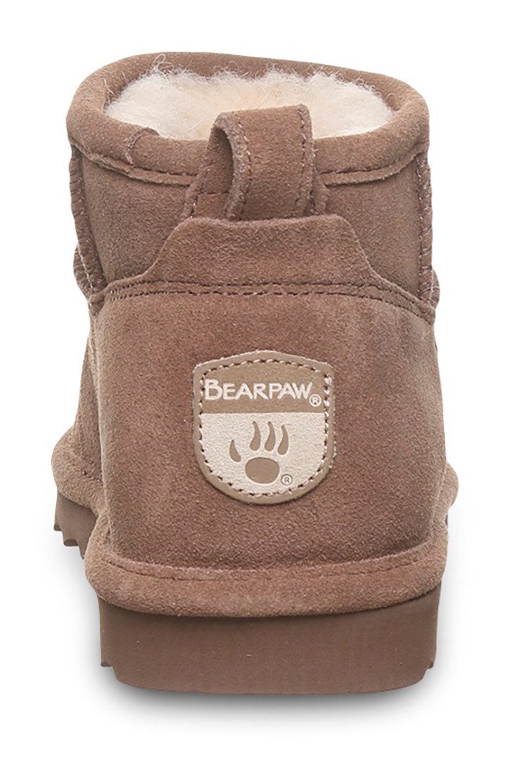 Bearpaw Winterlaarzen Shortama winterlaarzen, instaplaarzen met uitneembare binnenzool