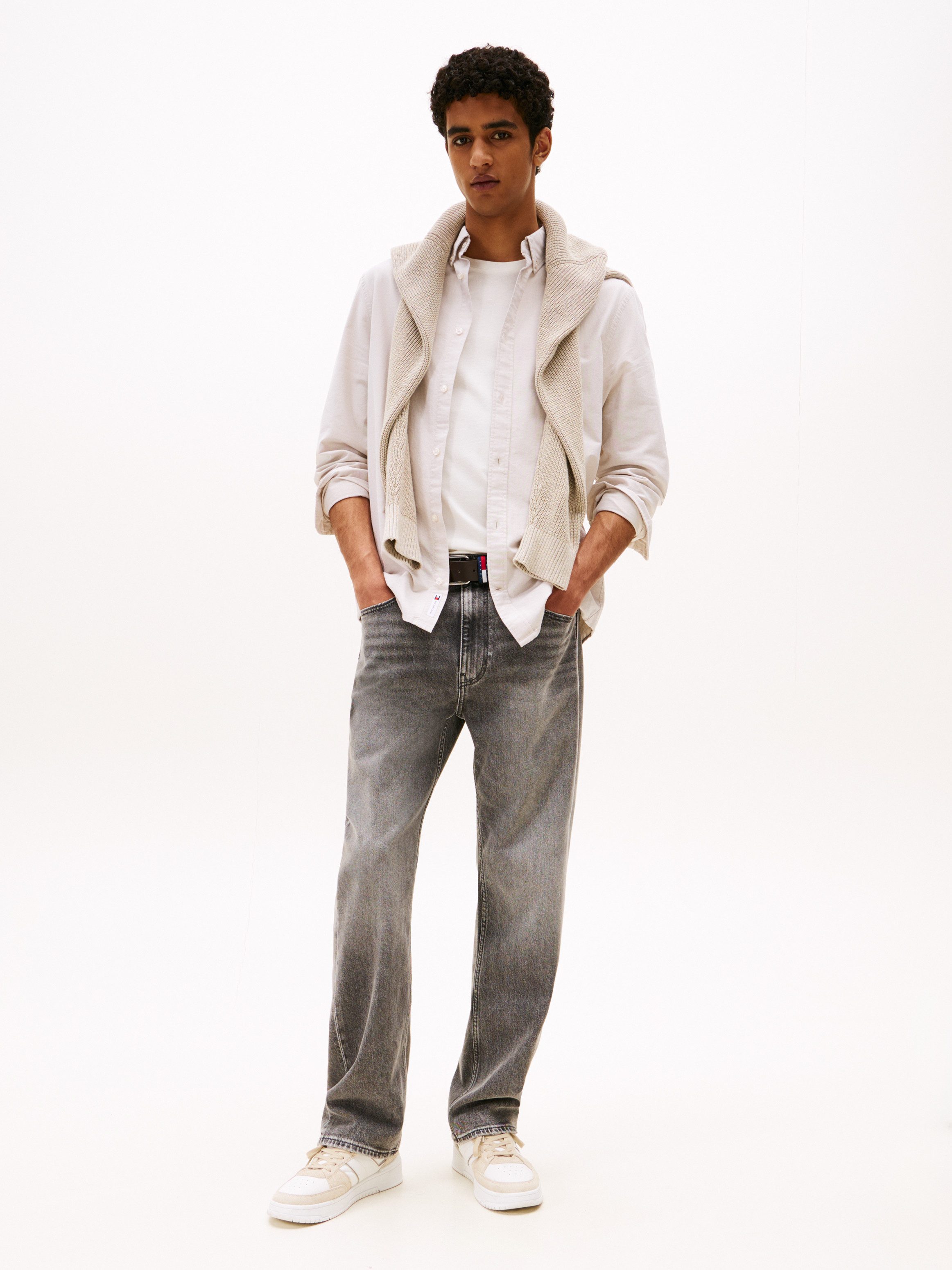TOMMY JEANS Overhemd met lange mouwen TJM REG OXFORD SHIRT EXT