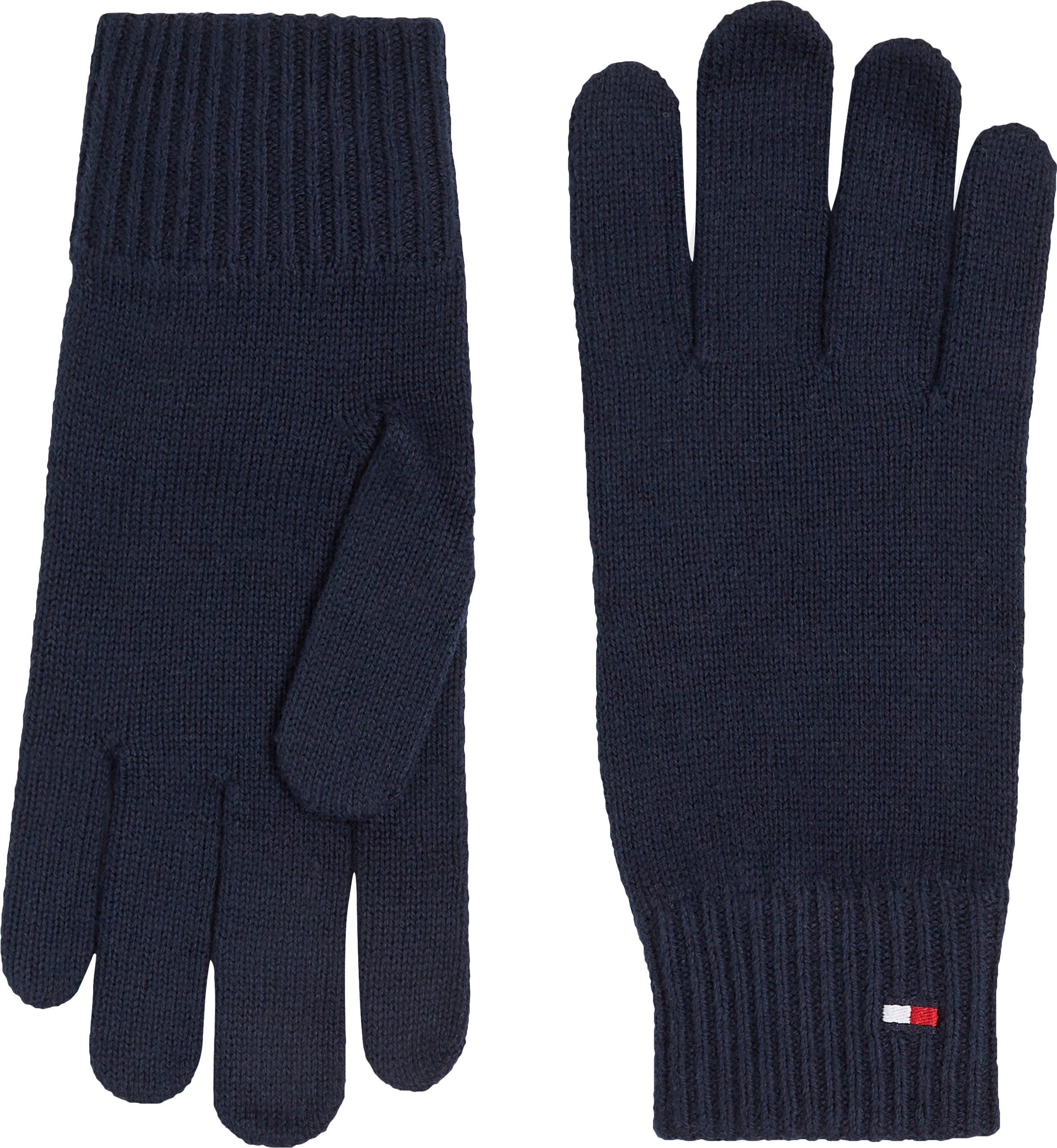 Tommy Hilfiger Gebreide handschoenen ESSENTIAL FLAG GLOVES