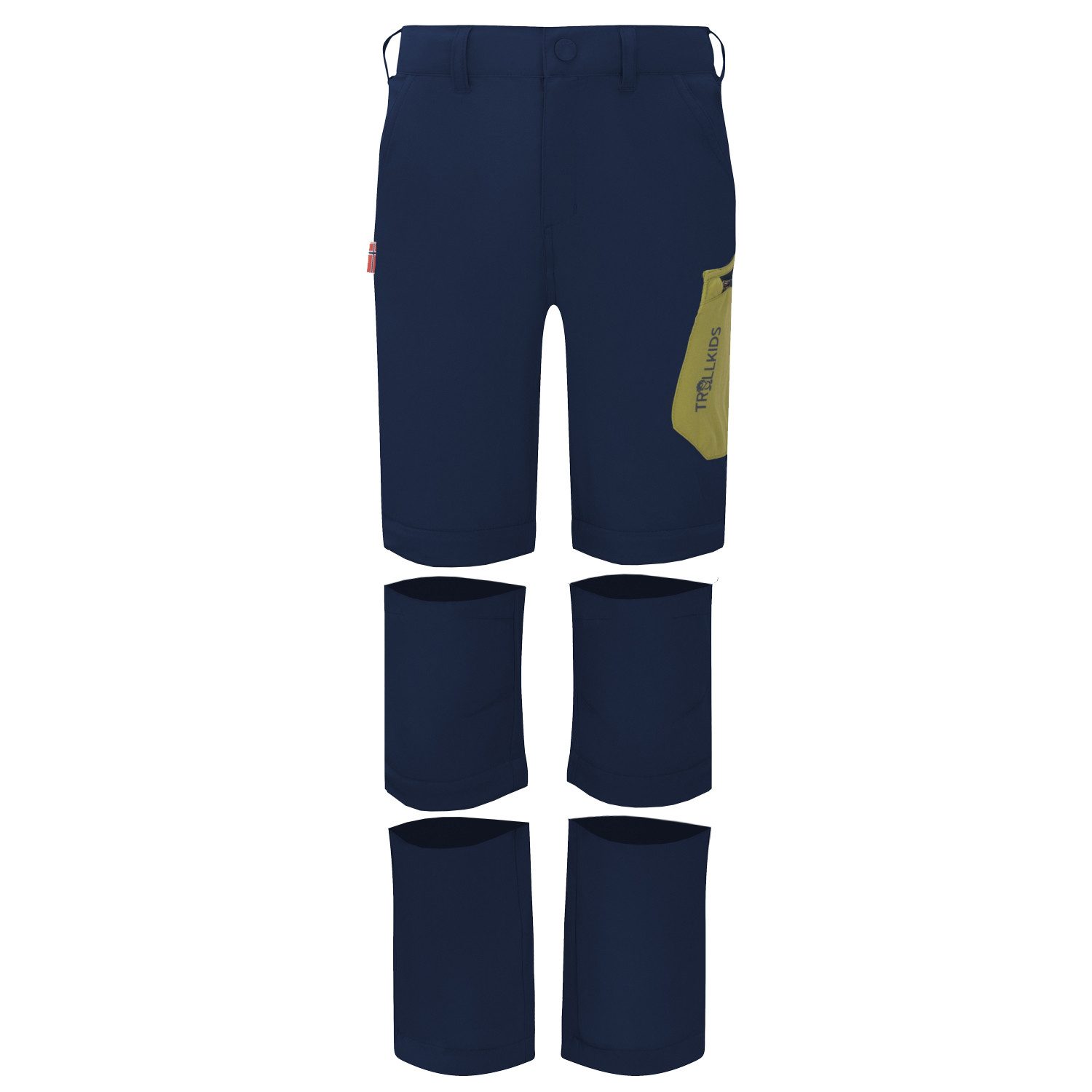 TROLLKIDS Zip-off-broek KIDS PREIKESTOLEN DOUBLE ZIP-OFF PANTS (1-delig)