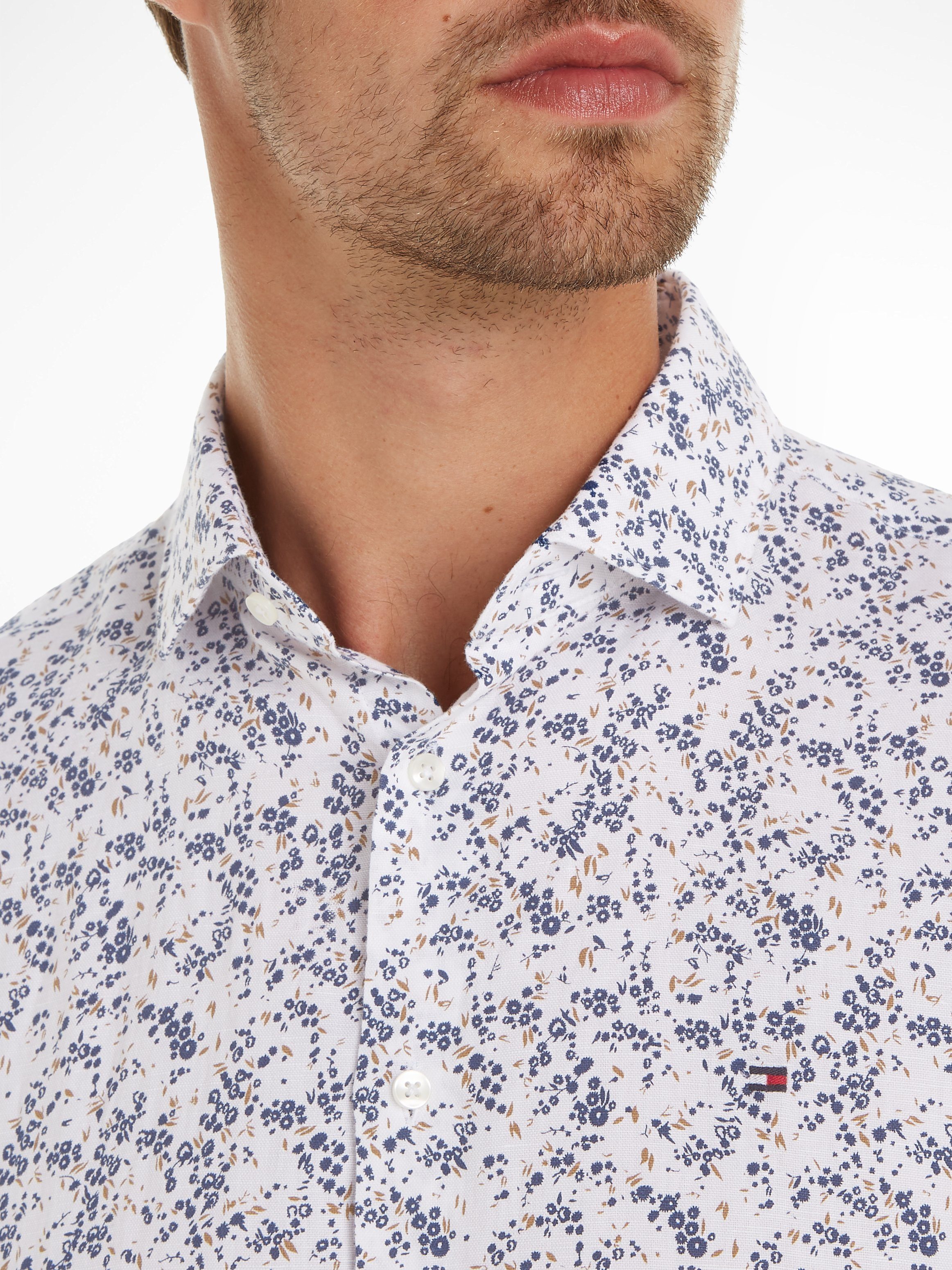 Tommy Hilfiger Overhemd met lange mouwen CL W-CO/LI DITSY FLOWER SF SHIRT