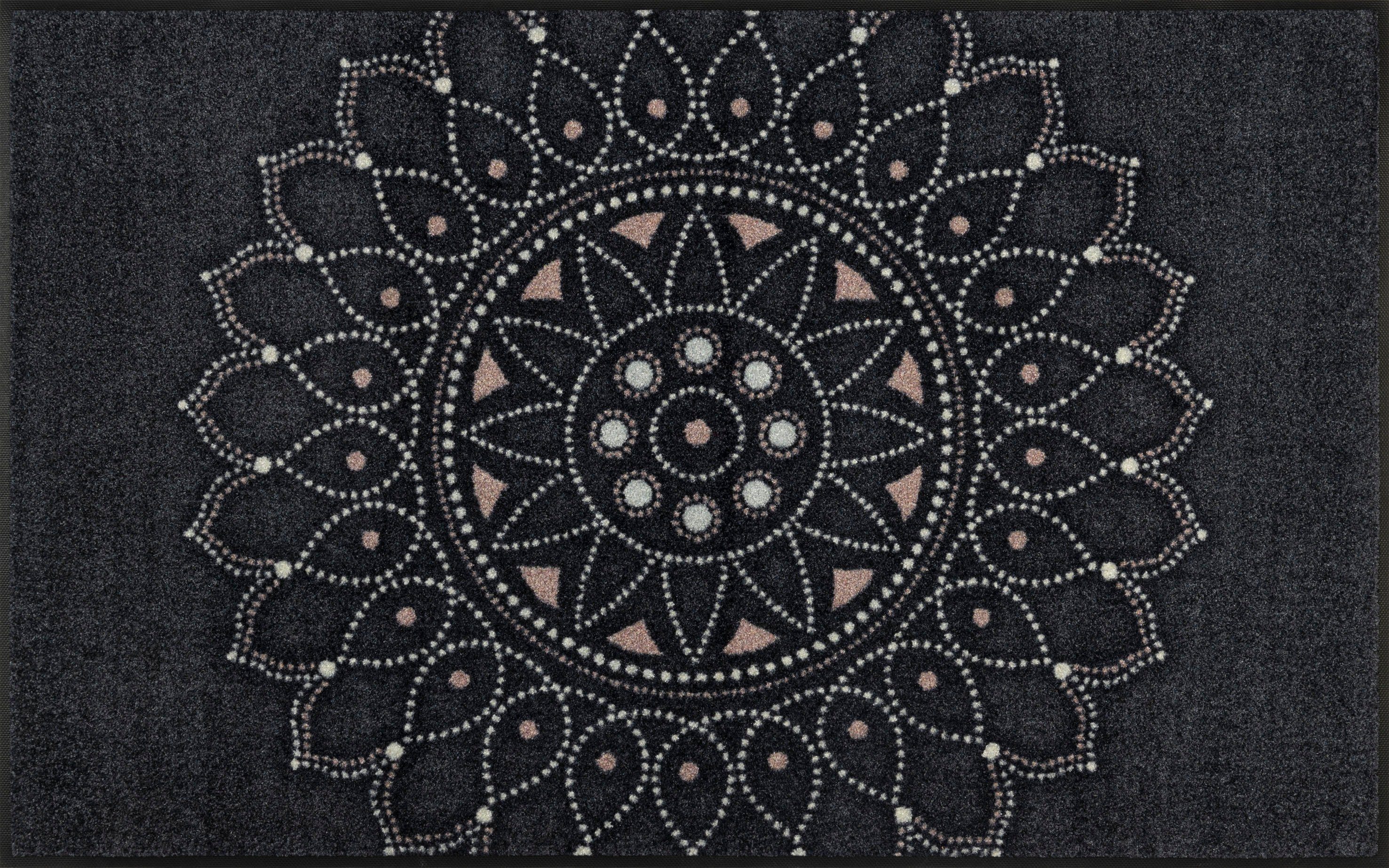 wash+dry by Kleen-Tex Vloerkleed Purnima Mandala motief, antislip, geschikt voor binnen en buiten, wasbaar