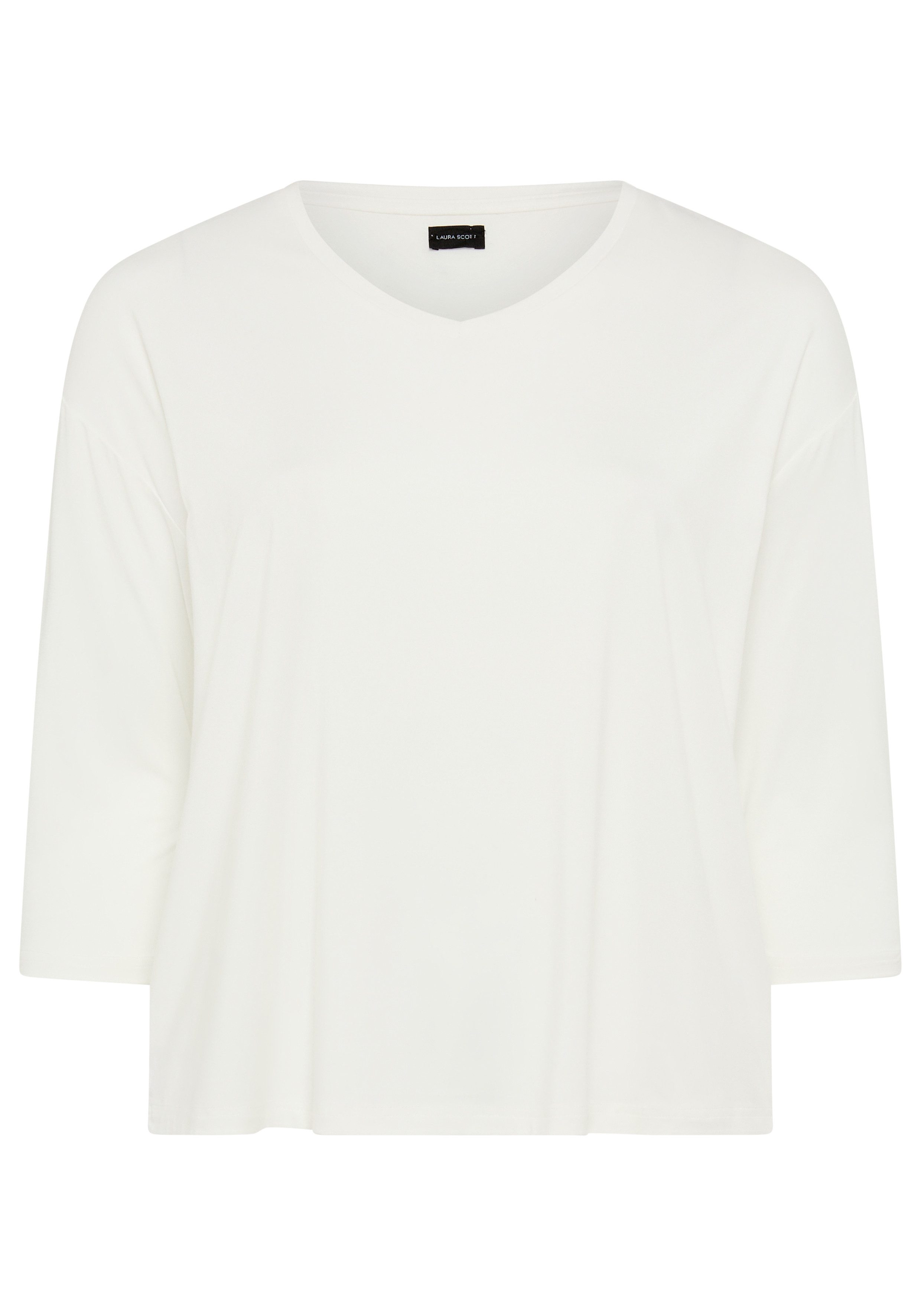 Shirt met 3/4 mouwen