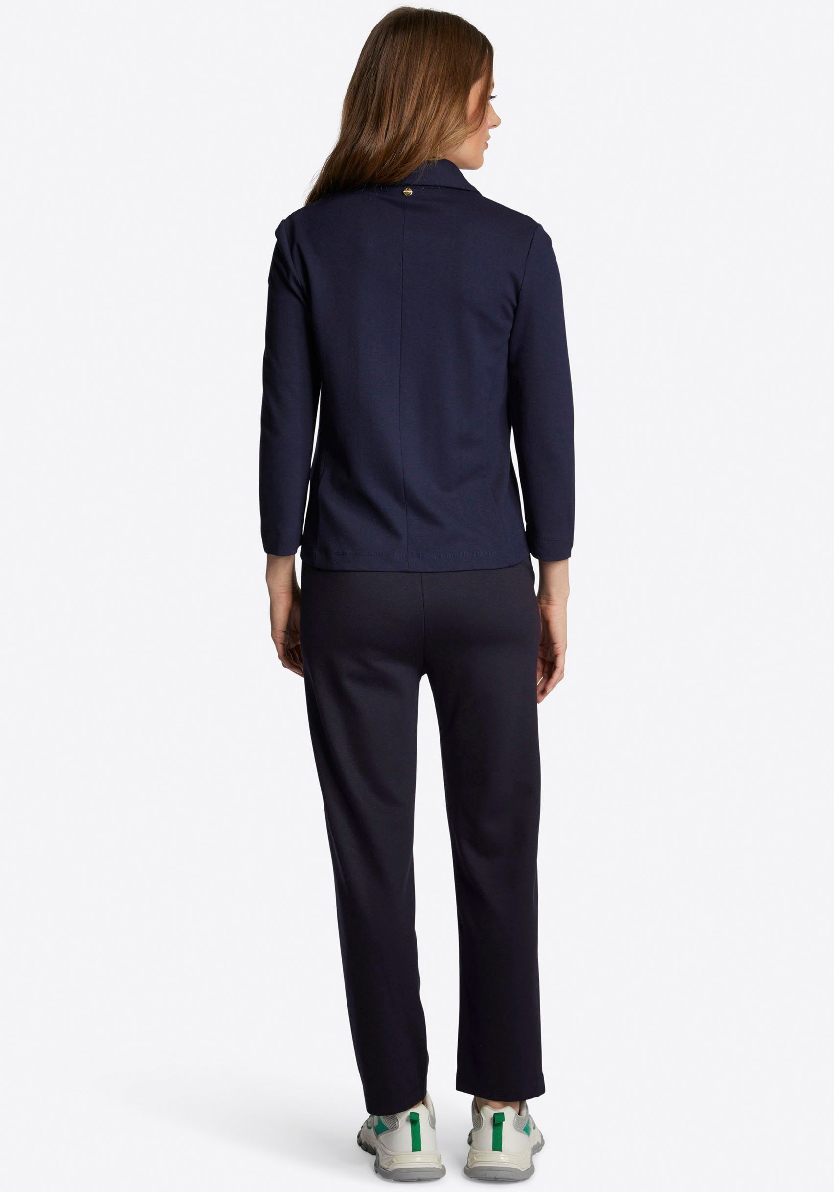 Rich & Royal Jerseyblazer met 1-knopsluiting
