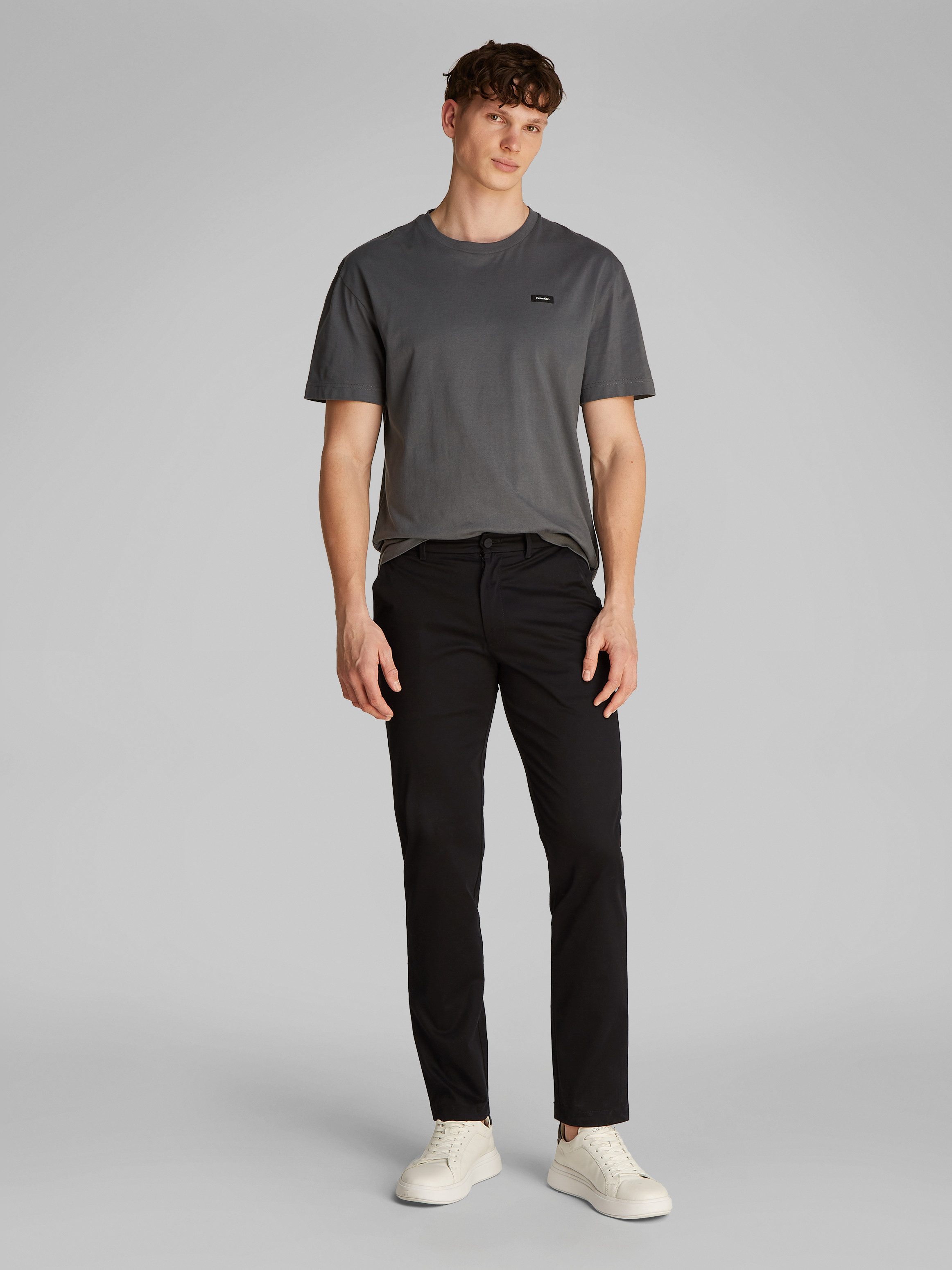 Calvin Klein Chino SATEEN STRETCH SLIM CHINO