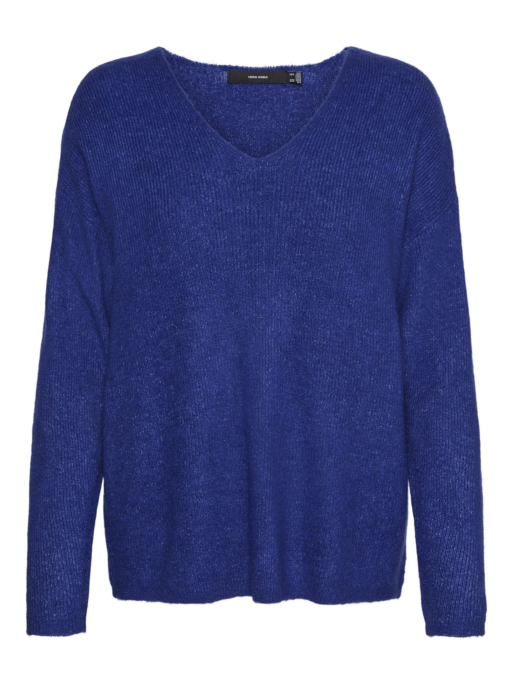 Vero Moda Trui met V-hals VMCREWLEFILE LS V-NECK BLOUSE NOOS