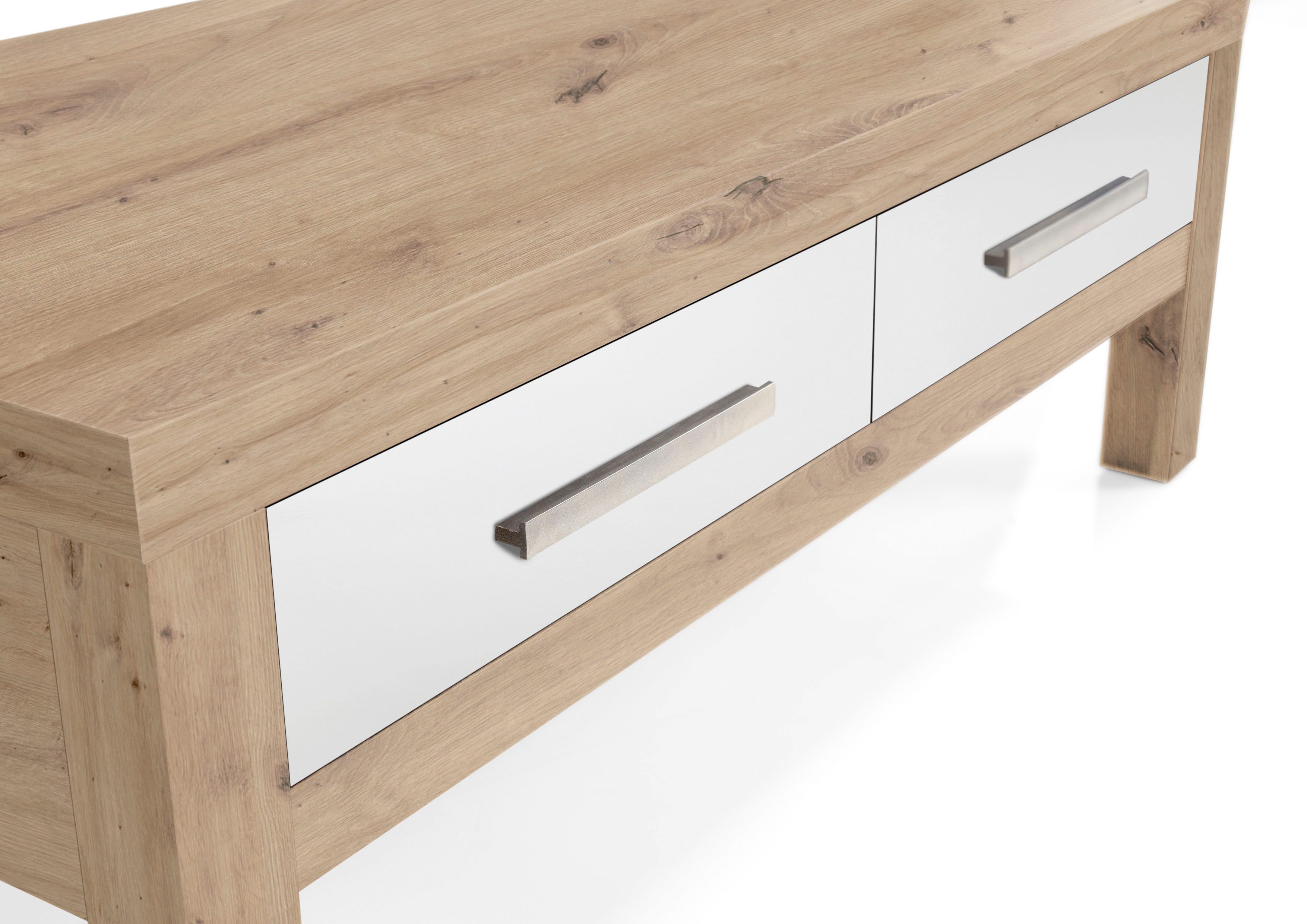 Stolkom Salontafel Balin 1 met lades, tafel in canyon eik of artisan eik decor