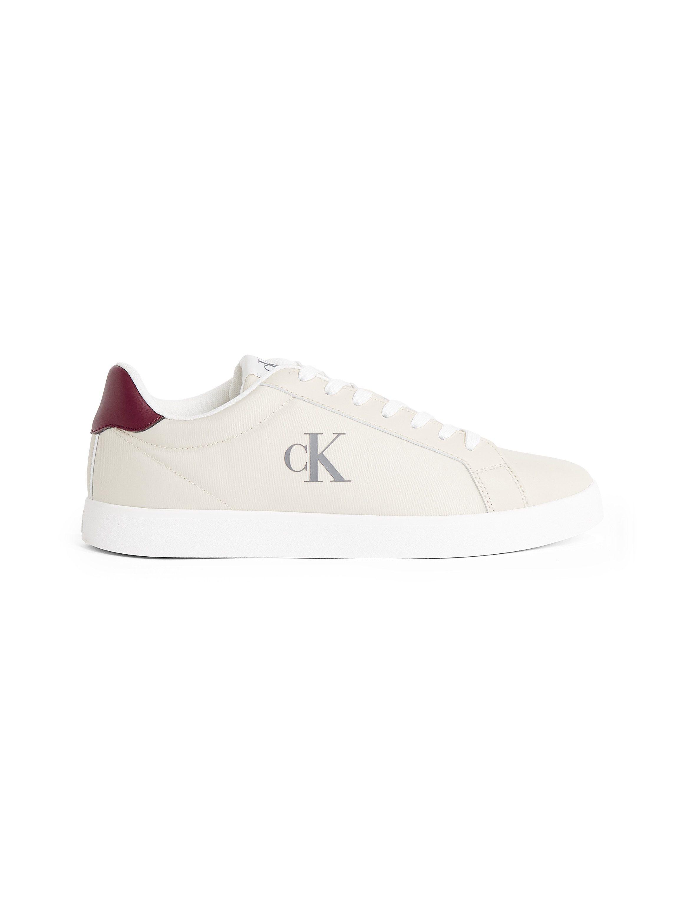 Calvin Klein Plateausneakers 3 CUPSOLE PU , vrijetijdsschoen, halfschoen, veterschoen met gepolsterde schacht