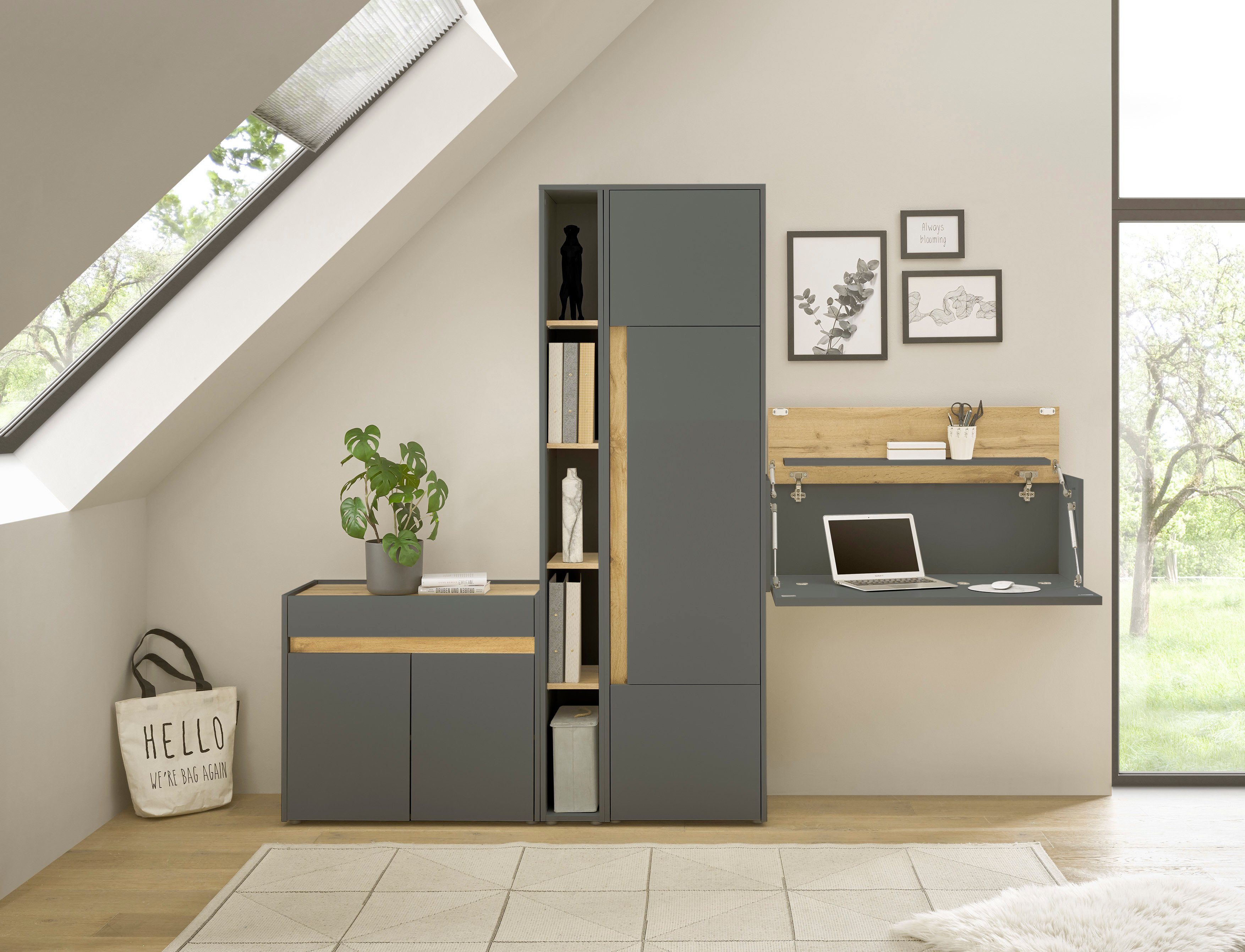INOSIGN Set kantoormeubelen City/Giron (set, 4-delig)