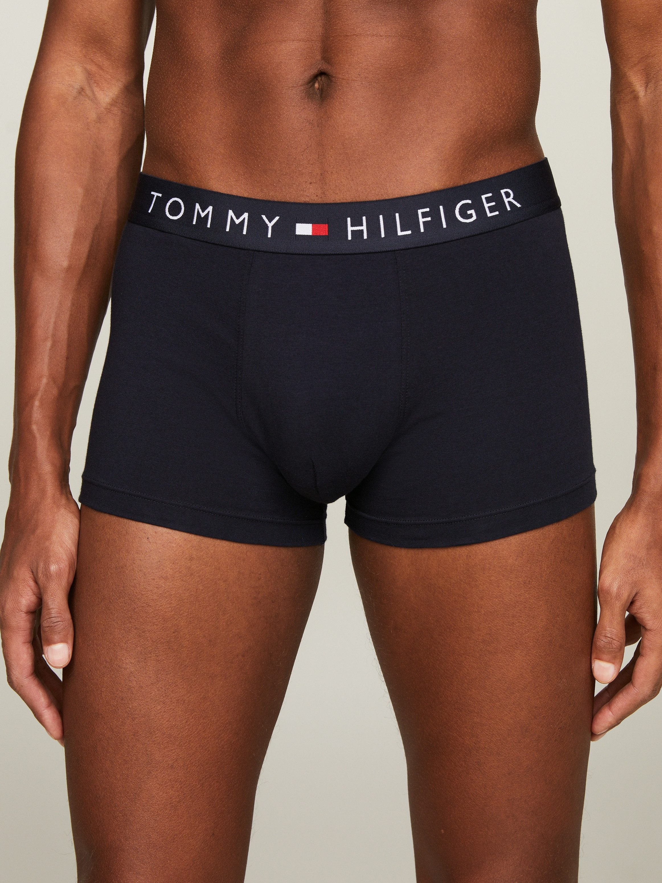Tommy Hilfiger Underwear Trunk 3P TRUNK met logo-opschrift op de band (3 stuks Set van 3)