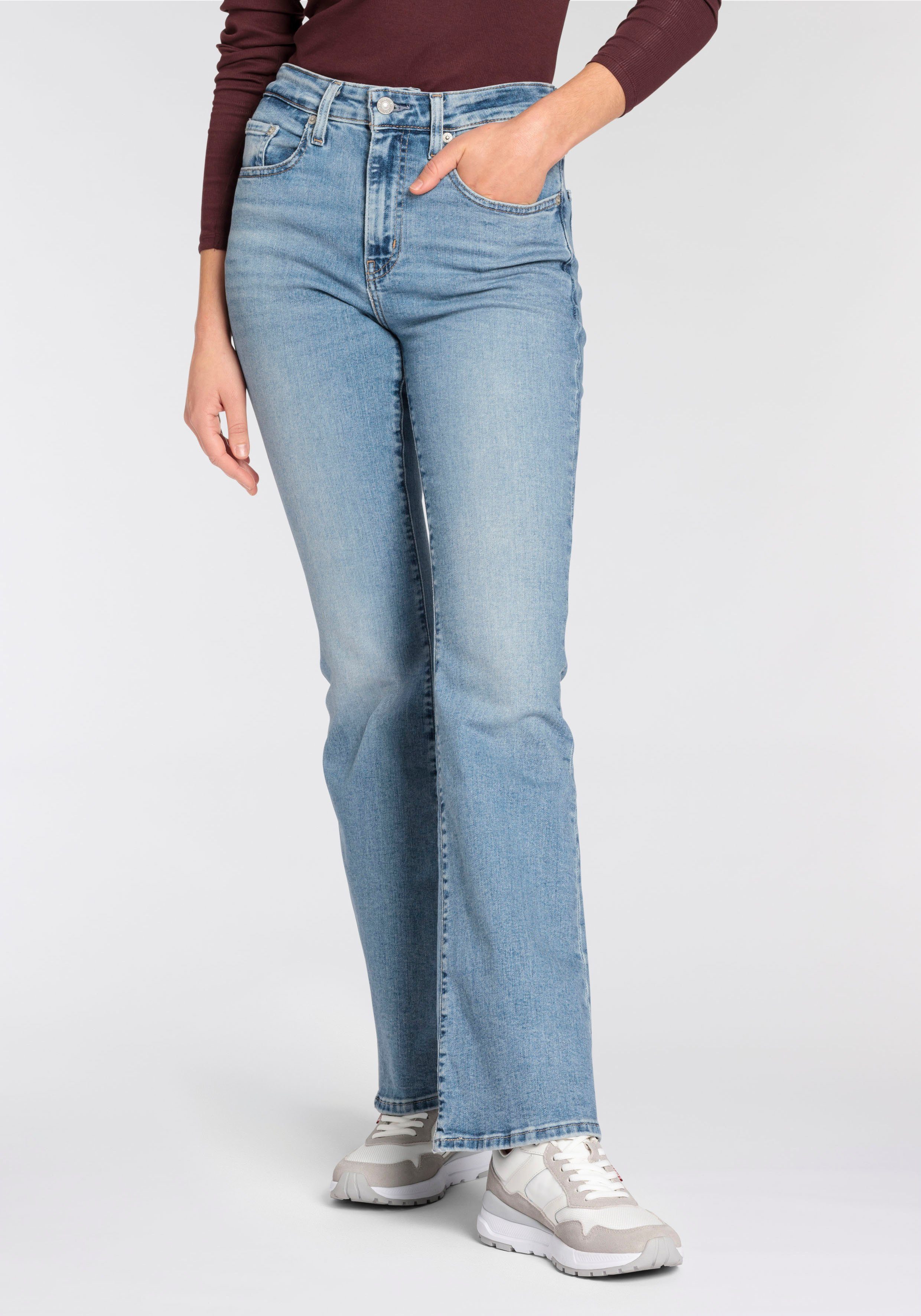 Levi's® Wijd uitlopende jeans 726 HR FLARE