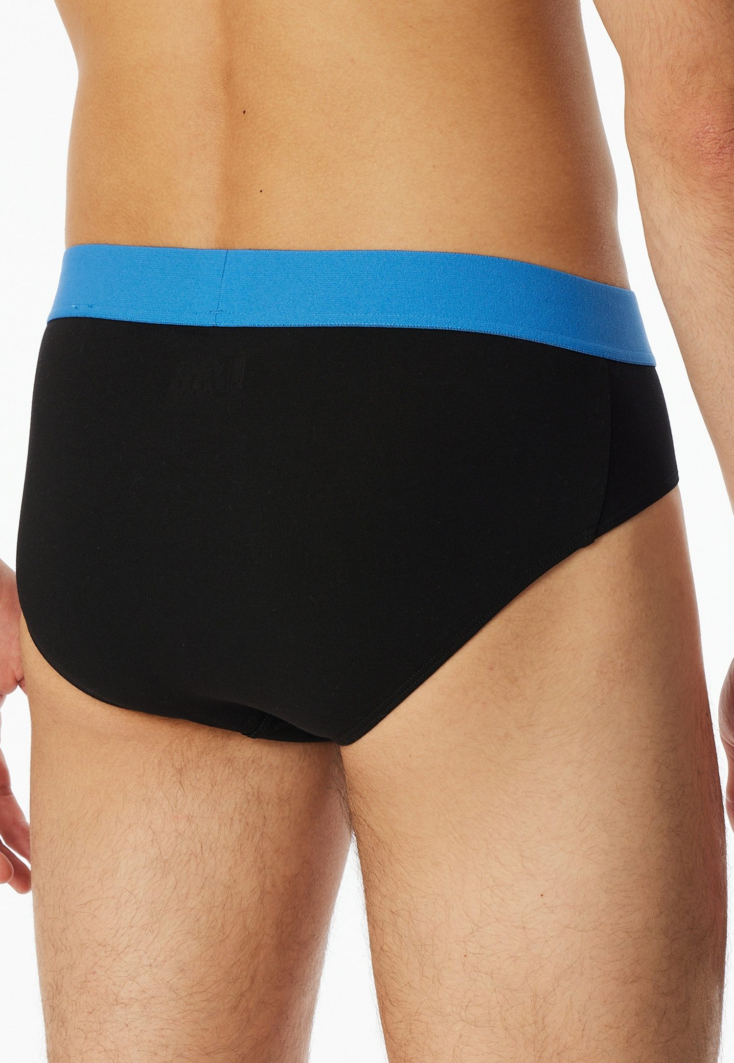 Schiesser Rio-slip 95/5 met kleurrijk webgummiband (Set van 3)