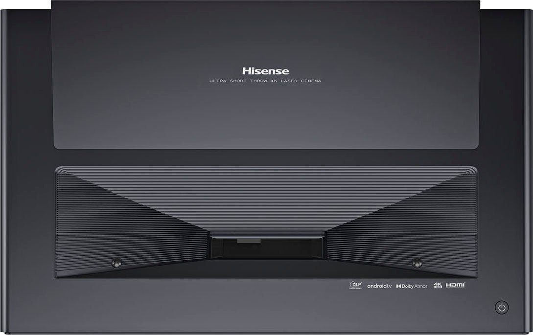 Hisense Laser-tv PX1-Pro 90-130 inch Trichroma laserprojector, 4K Ultra HD, 4k laser cinema, rgb lasertechnologie, android q - zonder scherm