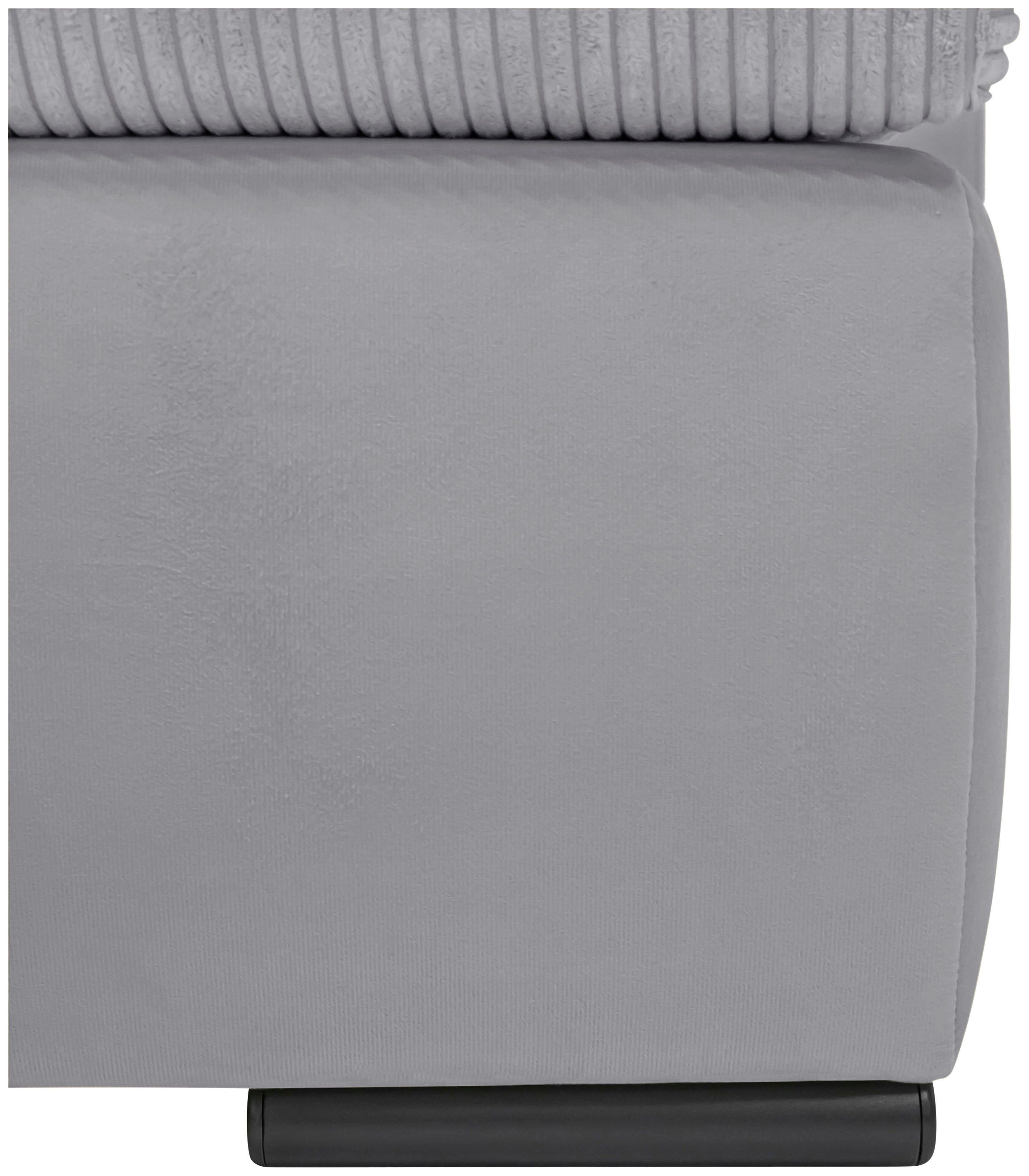 Home affaire Hocker Win met zwarte metalen poten, vrij plaatsbaar