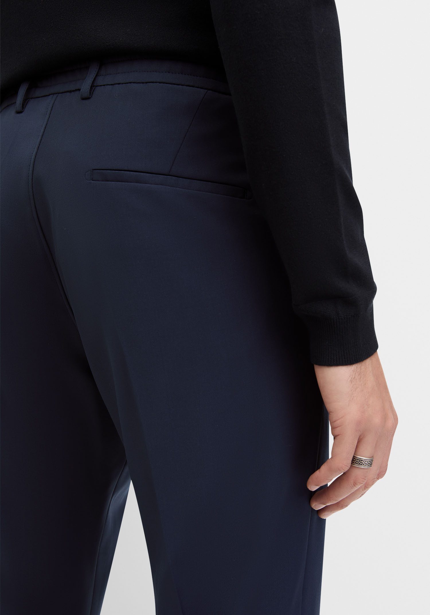 Cinque Pantalon CISAND met bandplooien