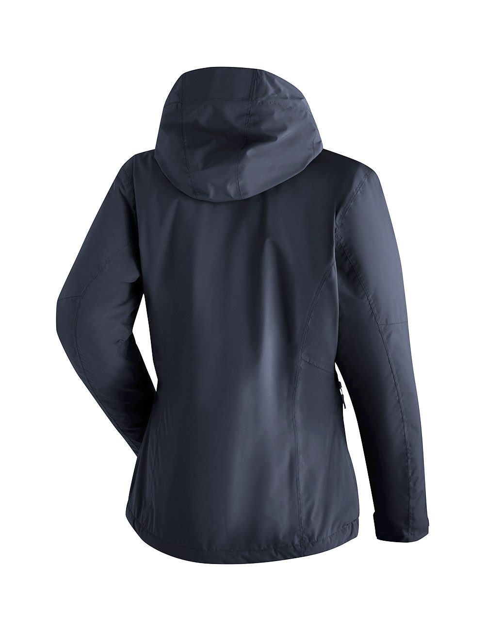 Maier Sports Outdoorjack Metor Therm Rec W Dames wandeljack, ademend en waterdicht, gewatteerde regenjack met capuchon