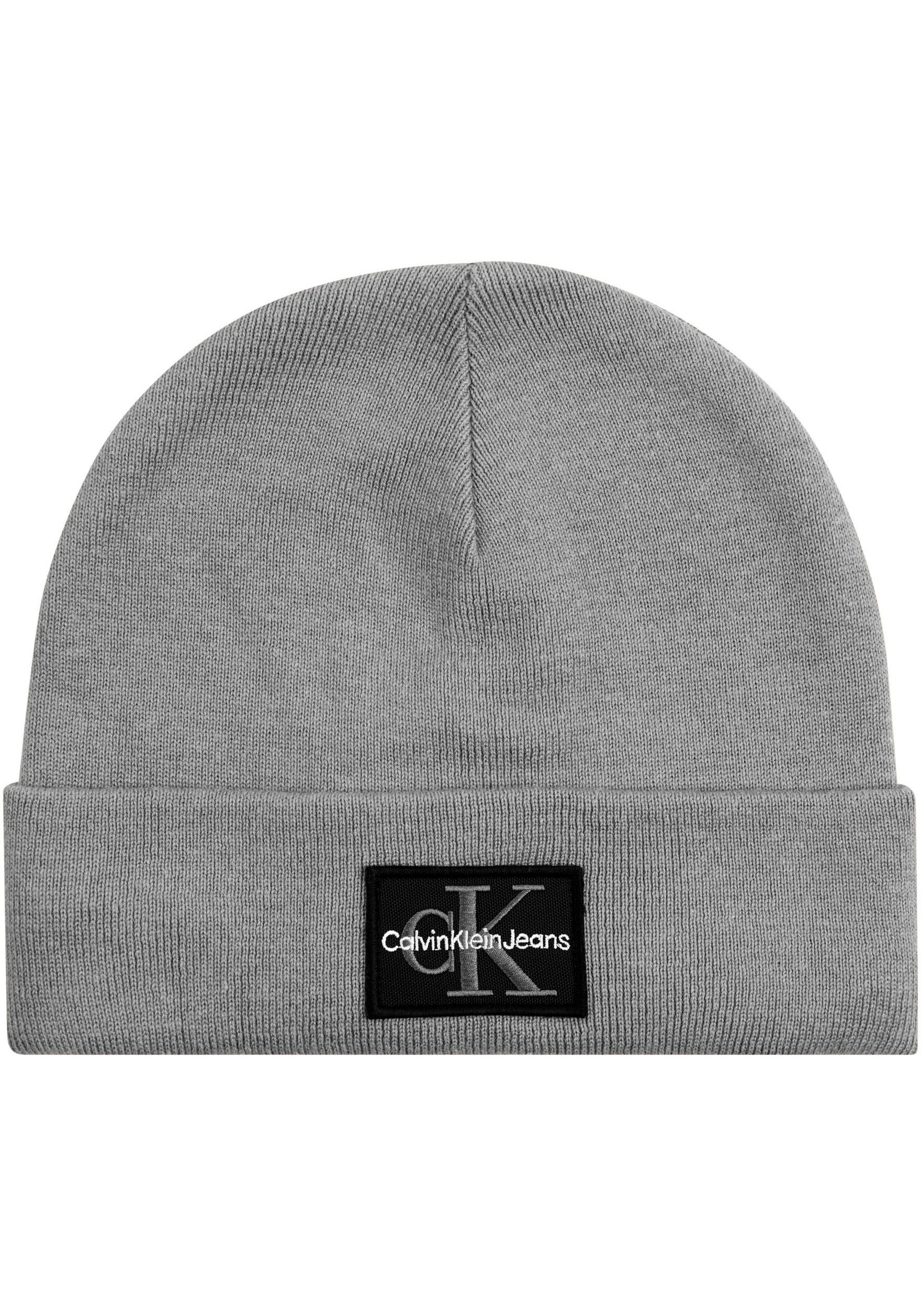 Calvin Klein Beanie MONO LOGO PATCH BEANIE WARM
