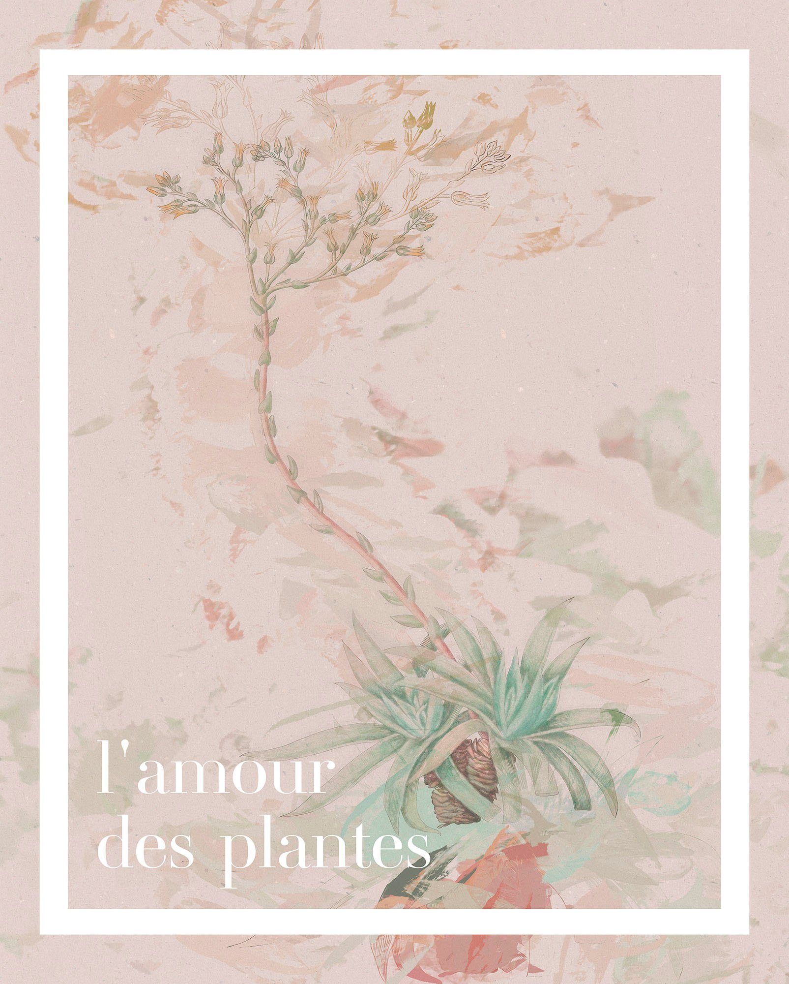 Komar Artprint L'amour des plantes