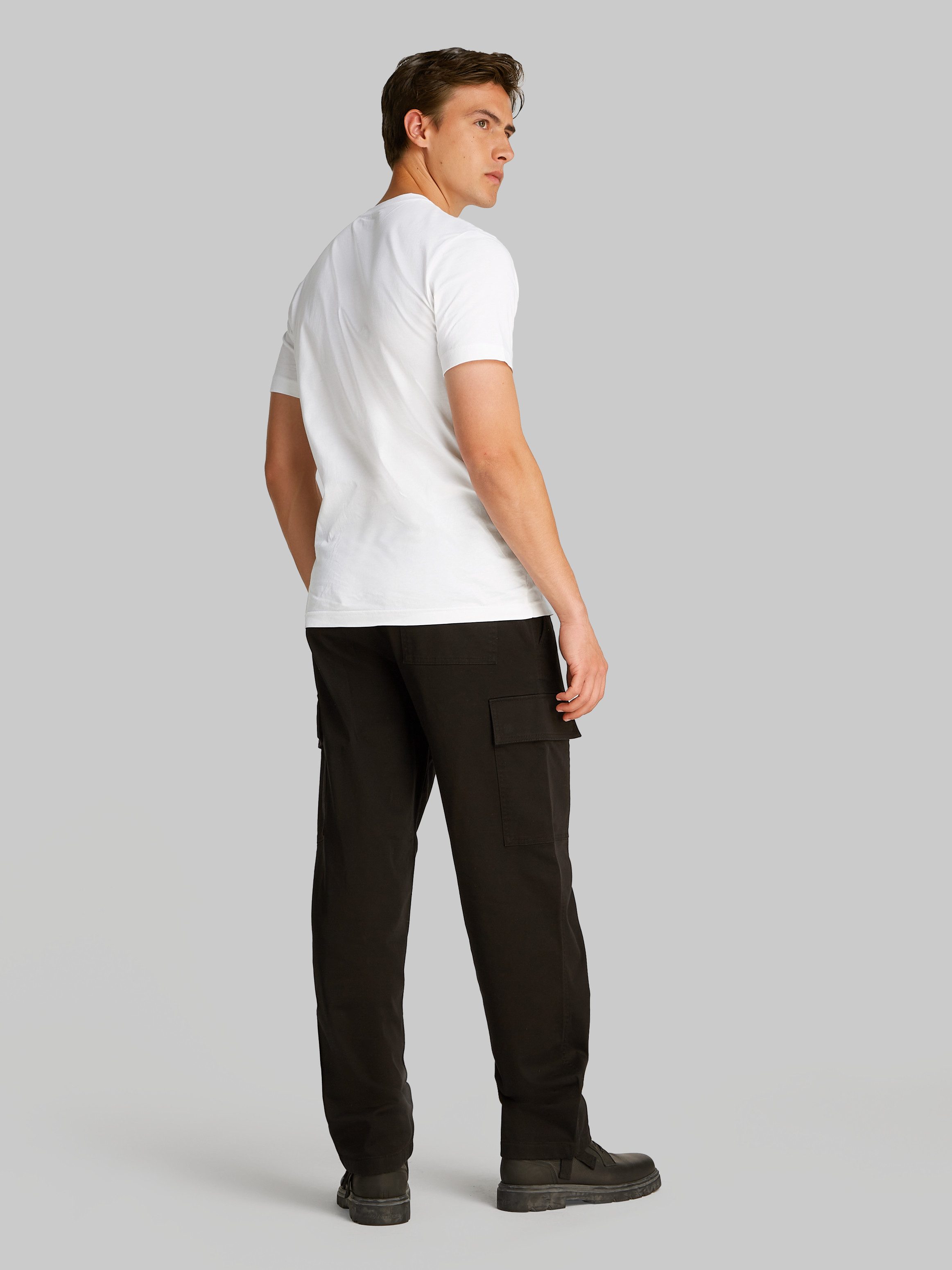 Calvin Klein Shirt met ronde hals MINIMAL LOGO TEE