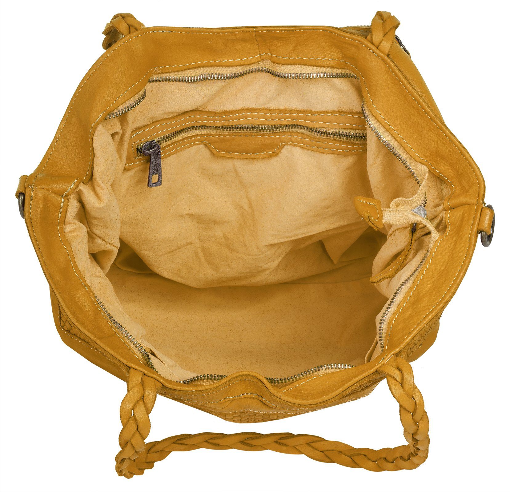 Samantha Look Shopper echt leer, made in italy