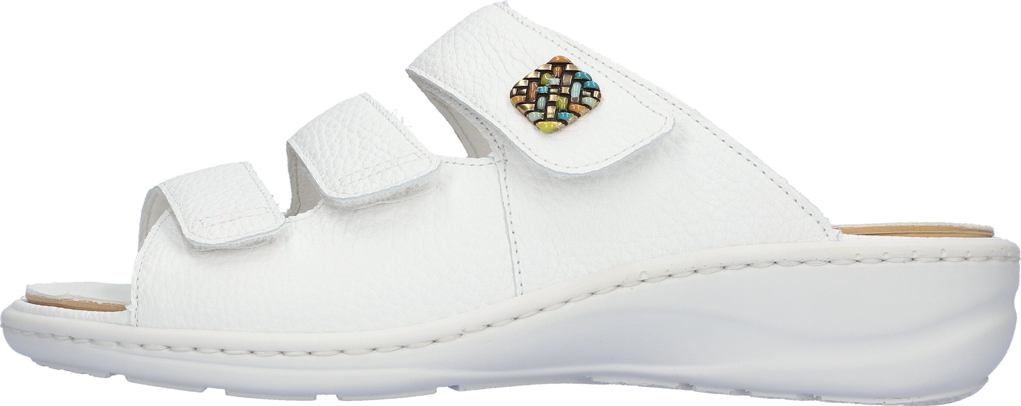 Waldläufer Slippers HERIA sleehak, zomerschoen, slippers in breedte h, klittenband