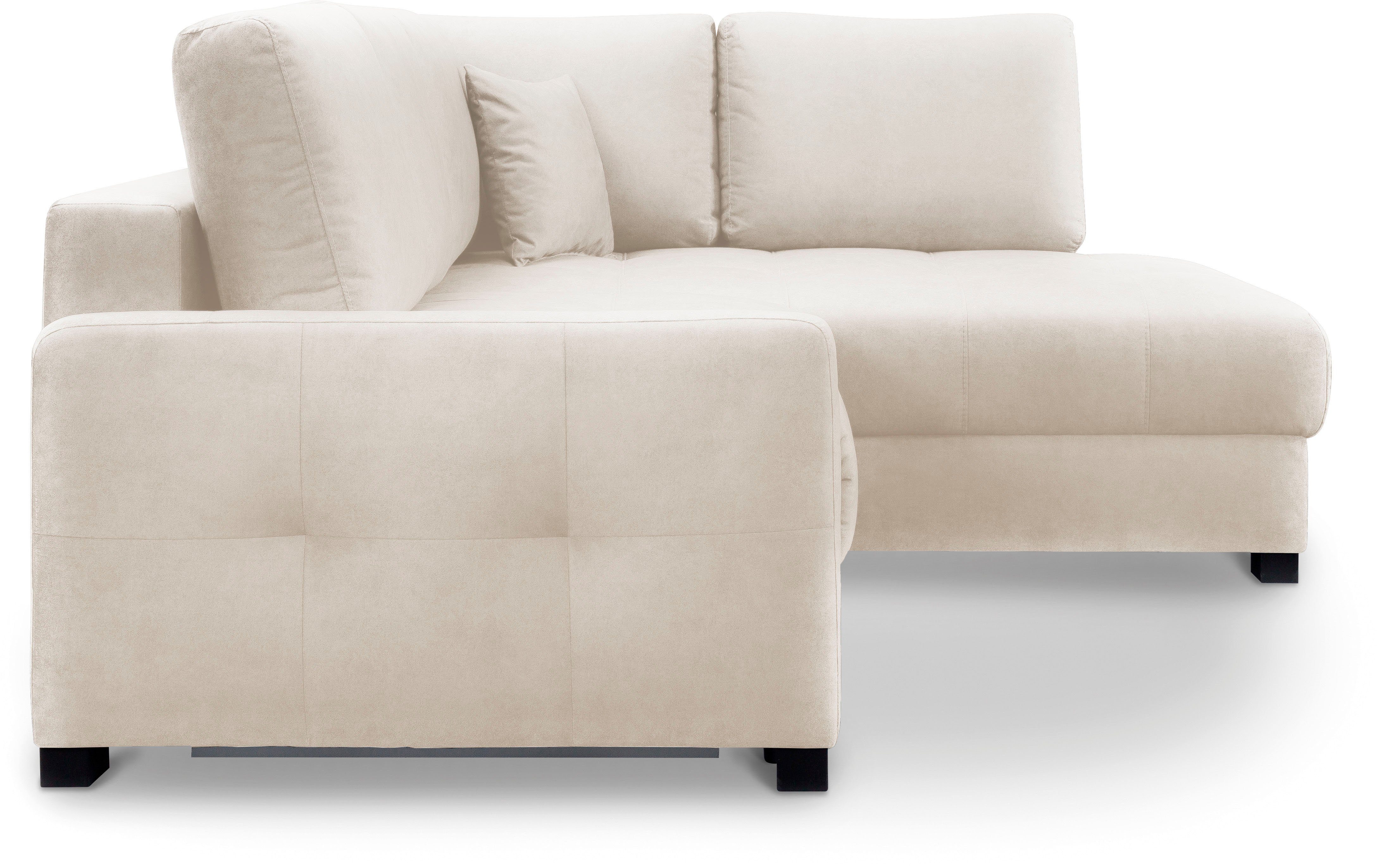 exxpo - sofa fashion Hoekbank Chester, boxspring pocketvering bekleding voor comfortabeler zitcomfort (2-delig)