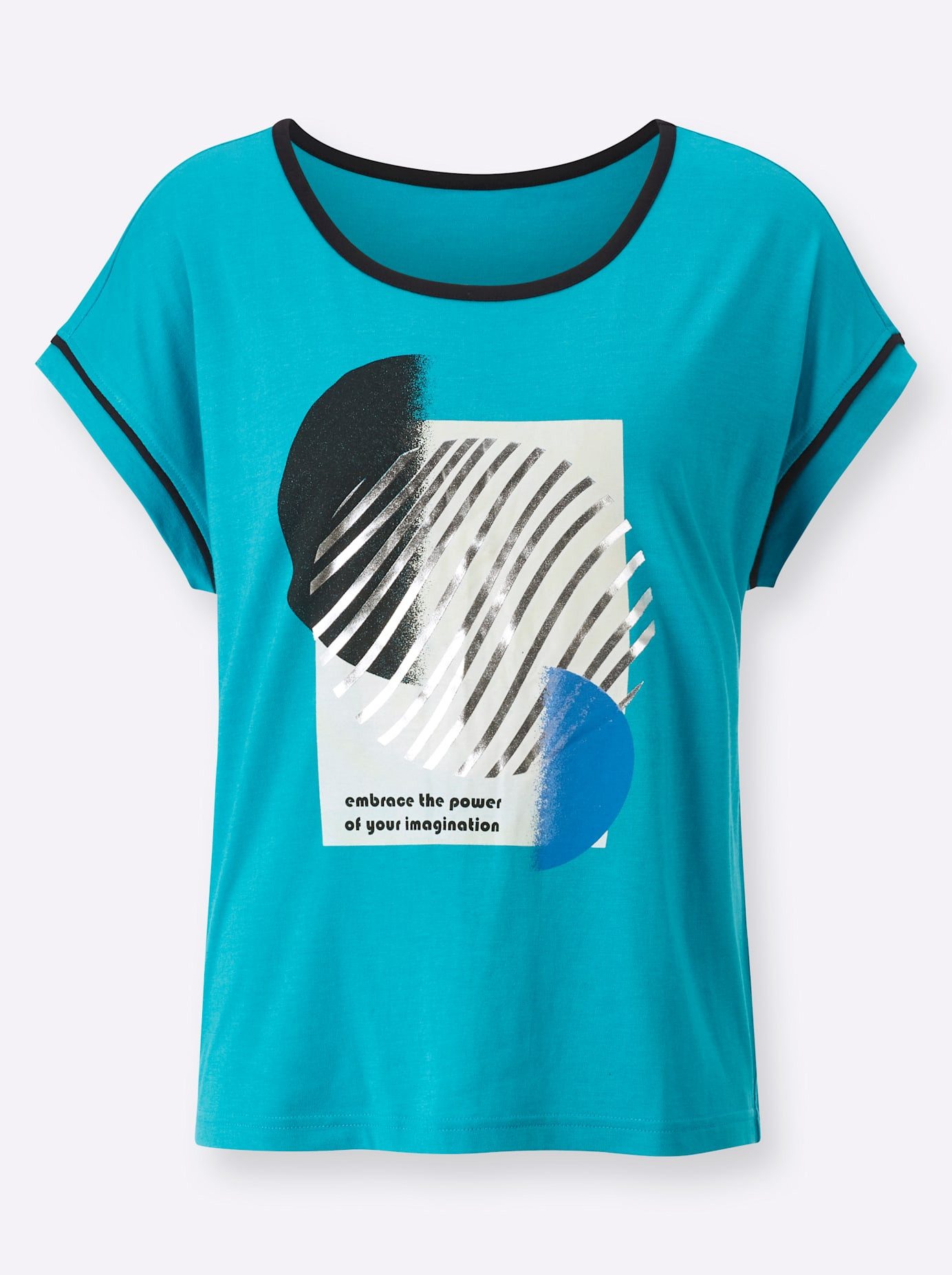 Classic Inspirationen Shirt met korte mouwen Shirt met ronde hals (1-delig)