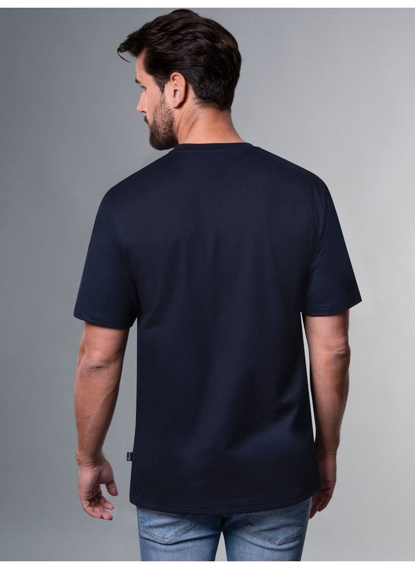 Trigema T-shirt TRIGEMA slogan shirt met grappige apenprint (1-delig)