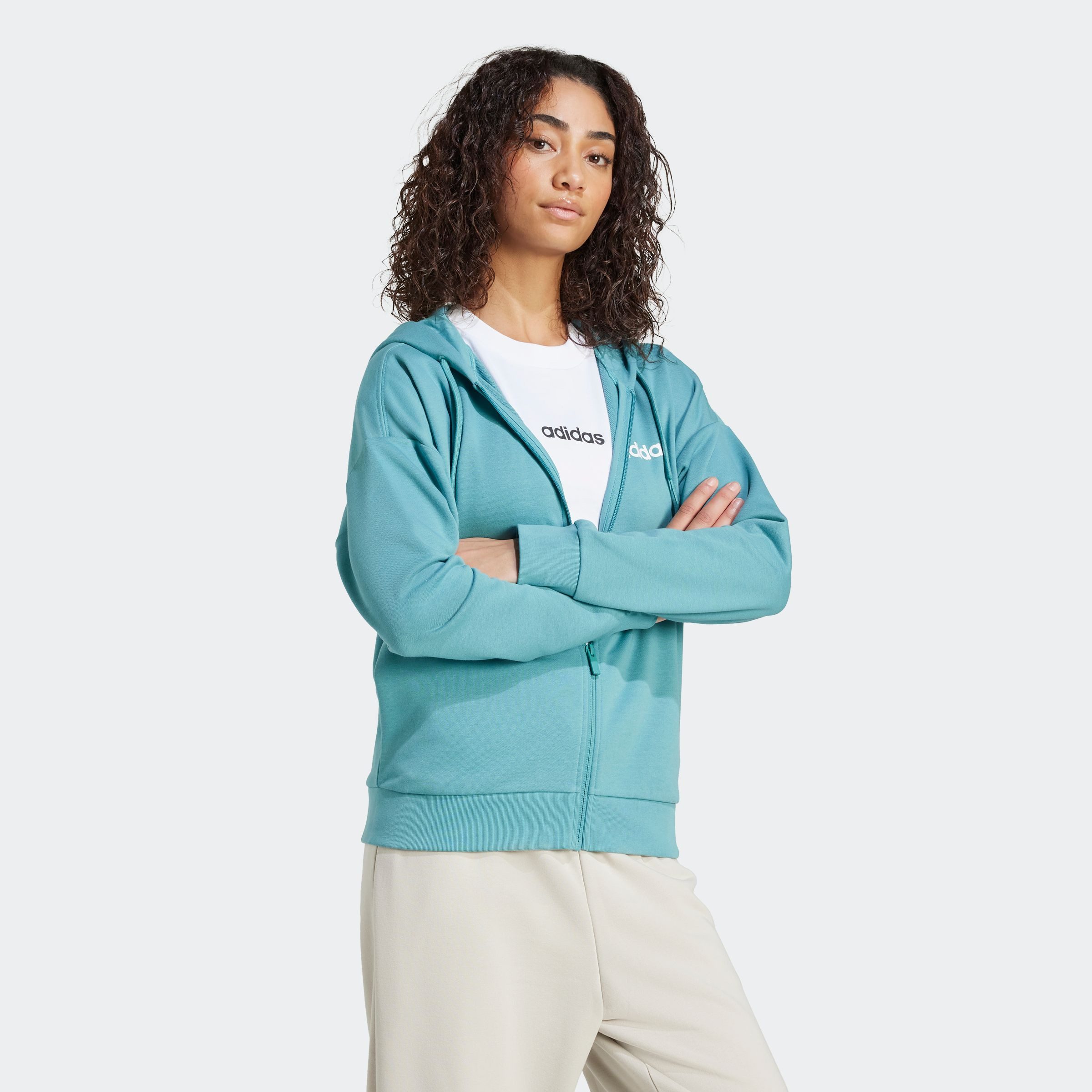 adidas Sportswear Hoodie W LIN FT FZ HD
