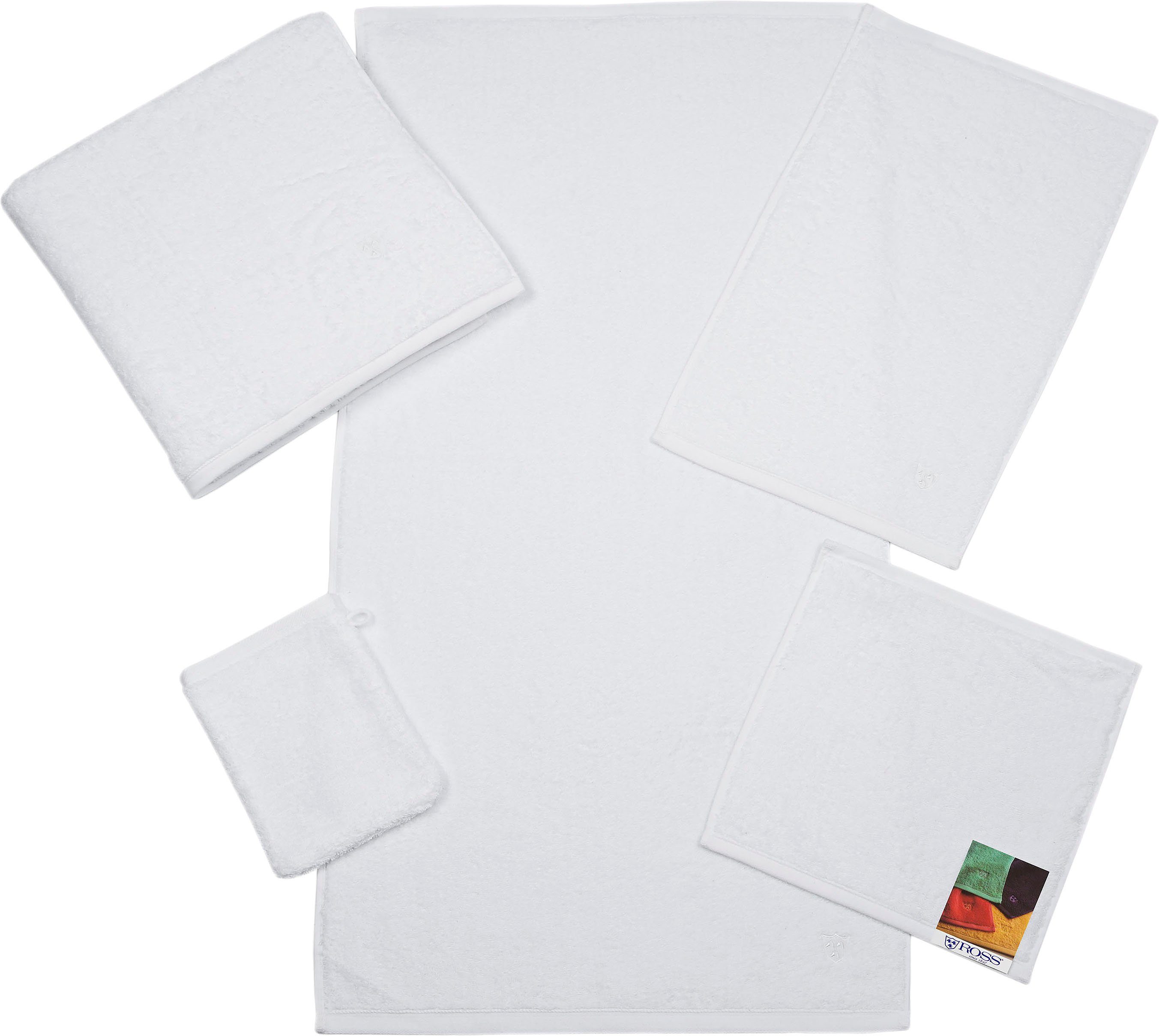 ROSS Handdoeken VITA Borduursel ROSS-embleem (2 stuks)
