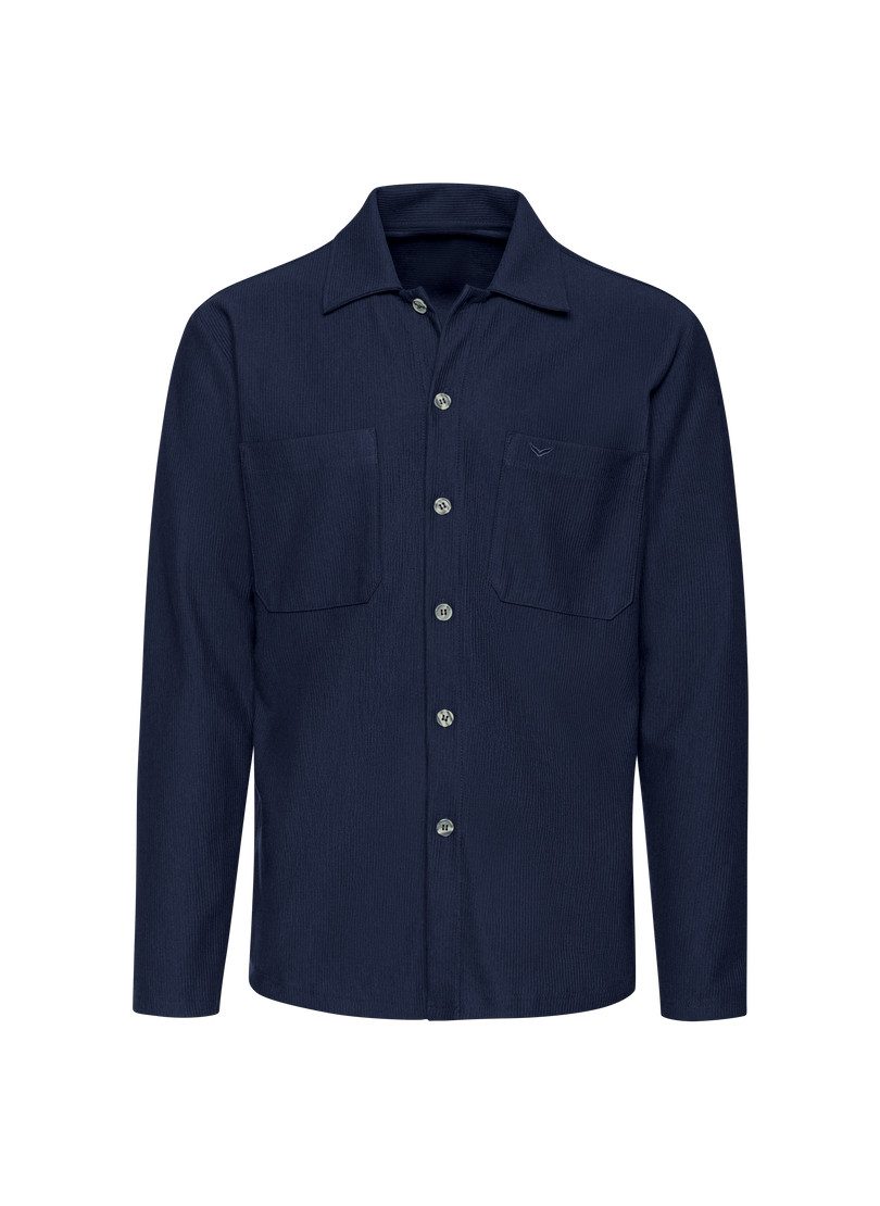 Trigema Shirt TRIGEMA overhemdjack/Overshirt (1-delig)