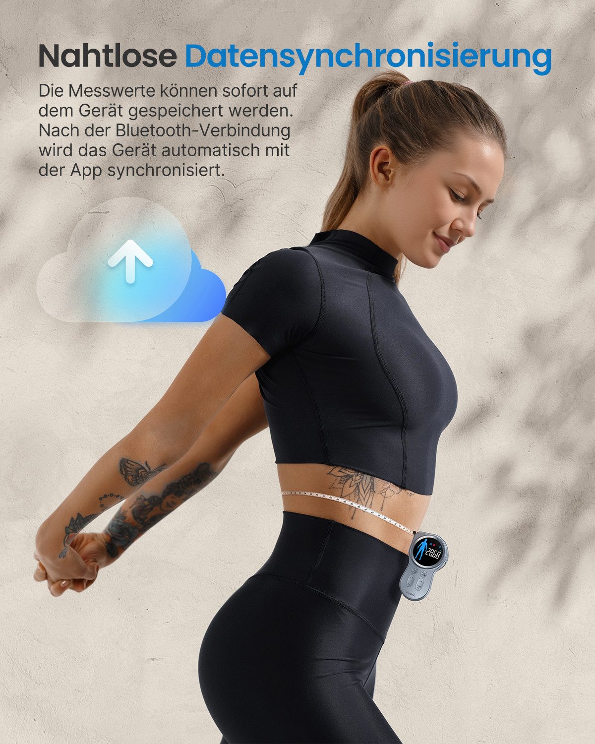 Renpho Meetlint voor lichaamsmaten Smart Tape Measure Plus R-Y002