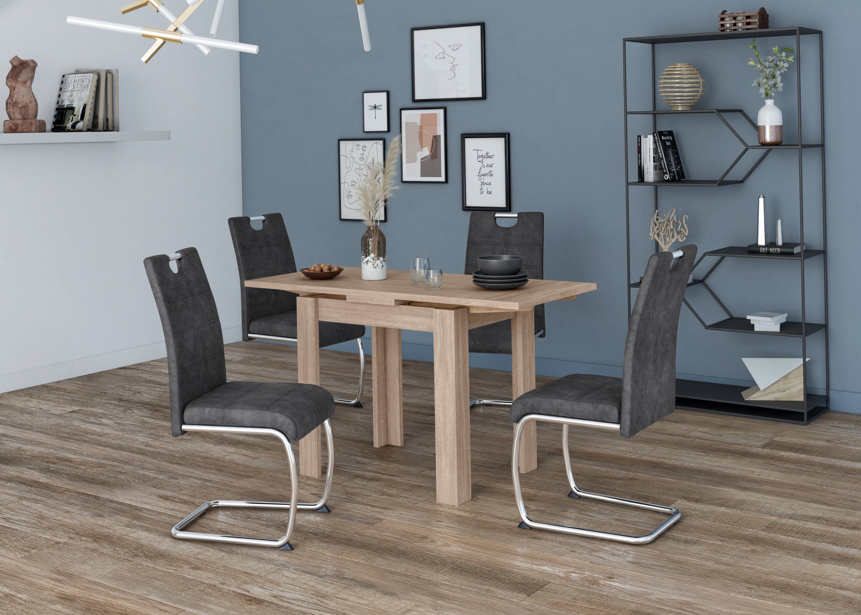 HELA Vrijdragende stoel Flora, eetkamerstoelen