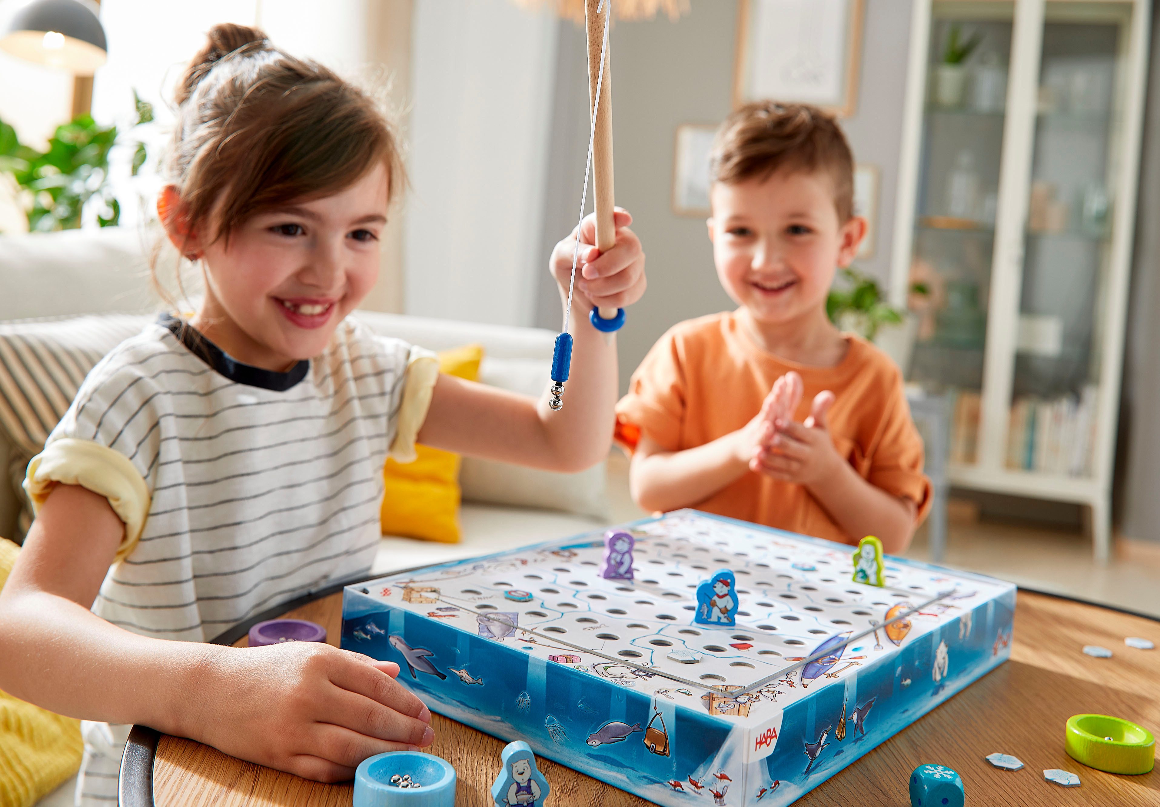Haba Spel Kayanak - vissen, ijs en avontuur