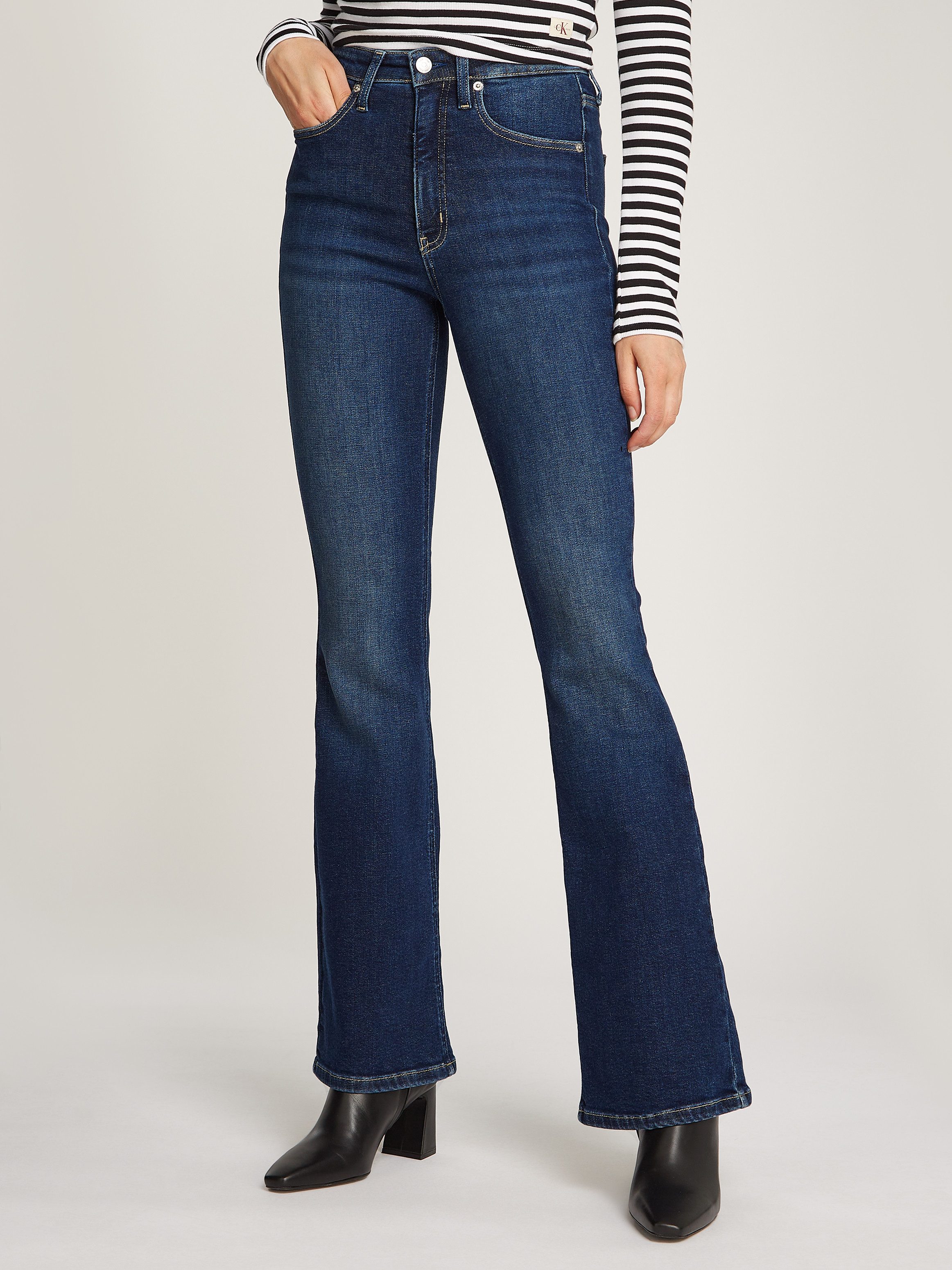 Calvin Klein Bootcut jeans SKINNY BOOTCUT in 5-pocketsstijl